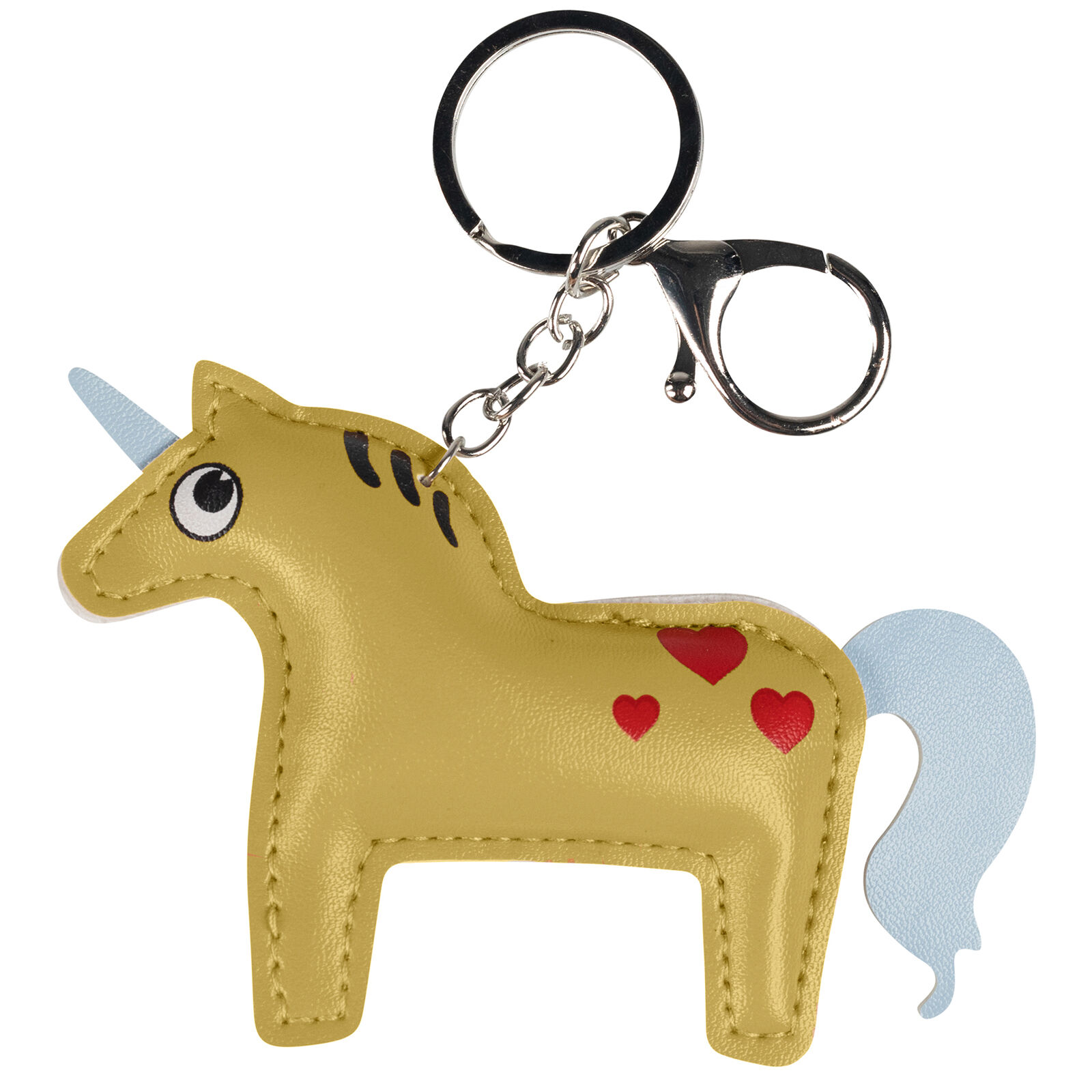 Horze Colorful Horse Brush Key Ring Great Gift for Horse Lovers 