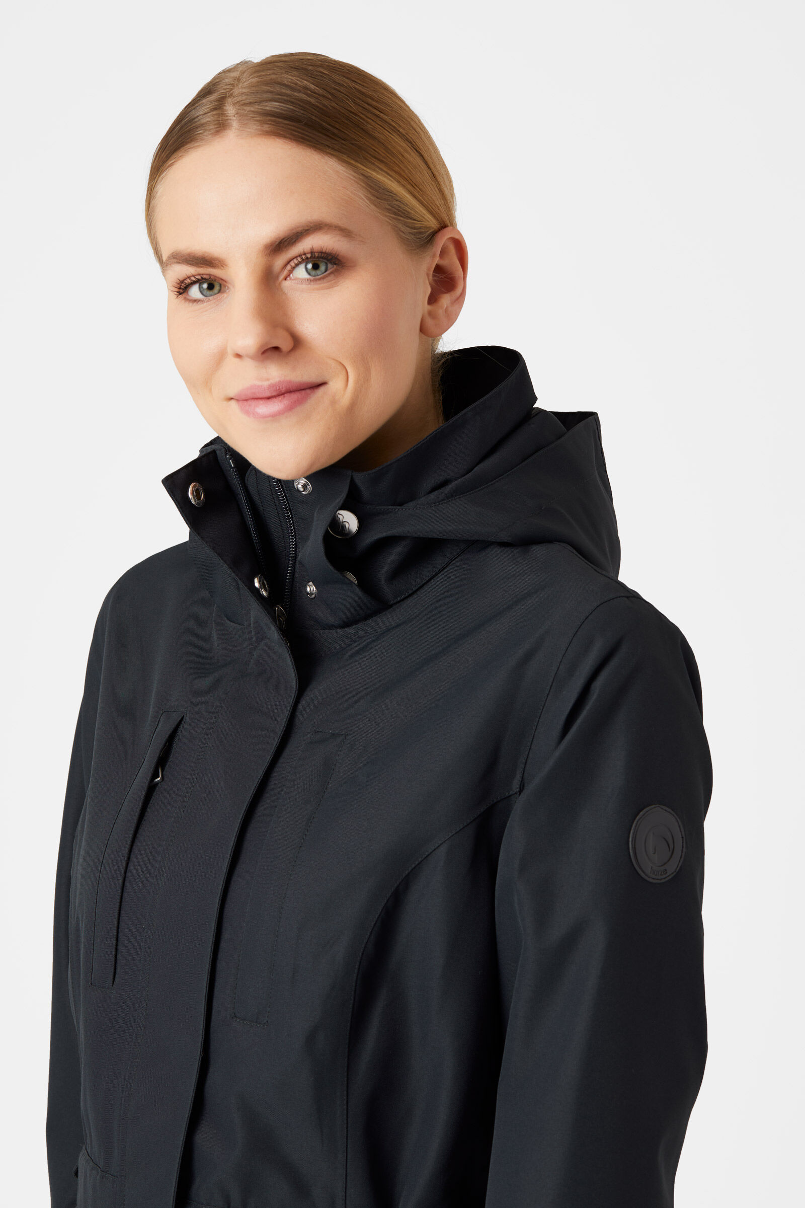 Horze Jadine Waterproof Technical Riding Jacket with Zip in the Back 