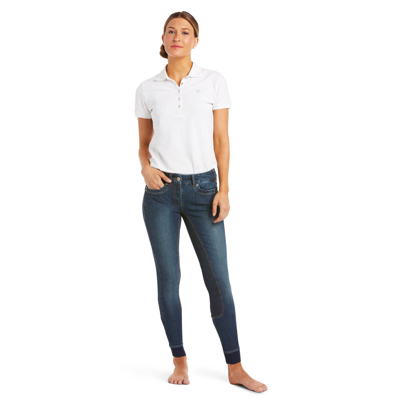 Buy Ariat Halo Denim FS Breeches for Women horze.eu