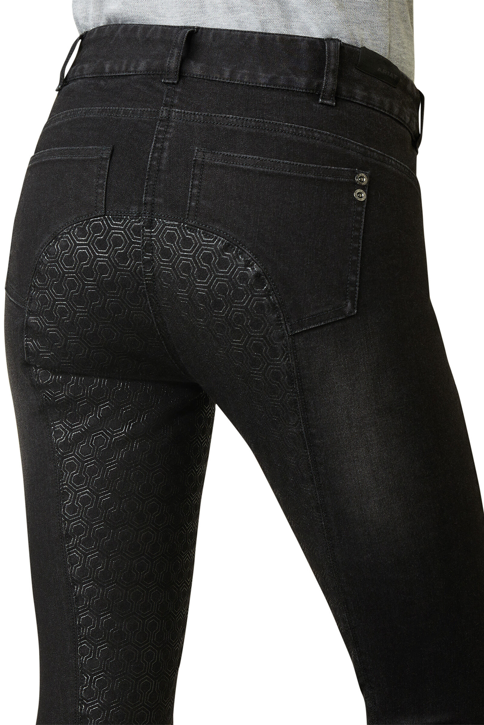 Buy Ariat Halo B Women s Denim Full Grip Breeches horze.eu