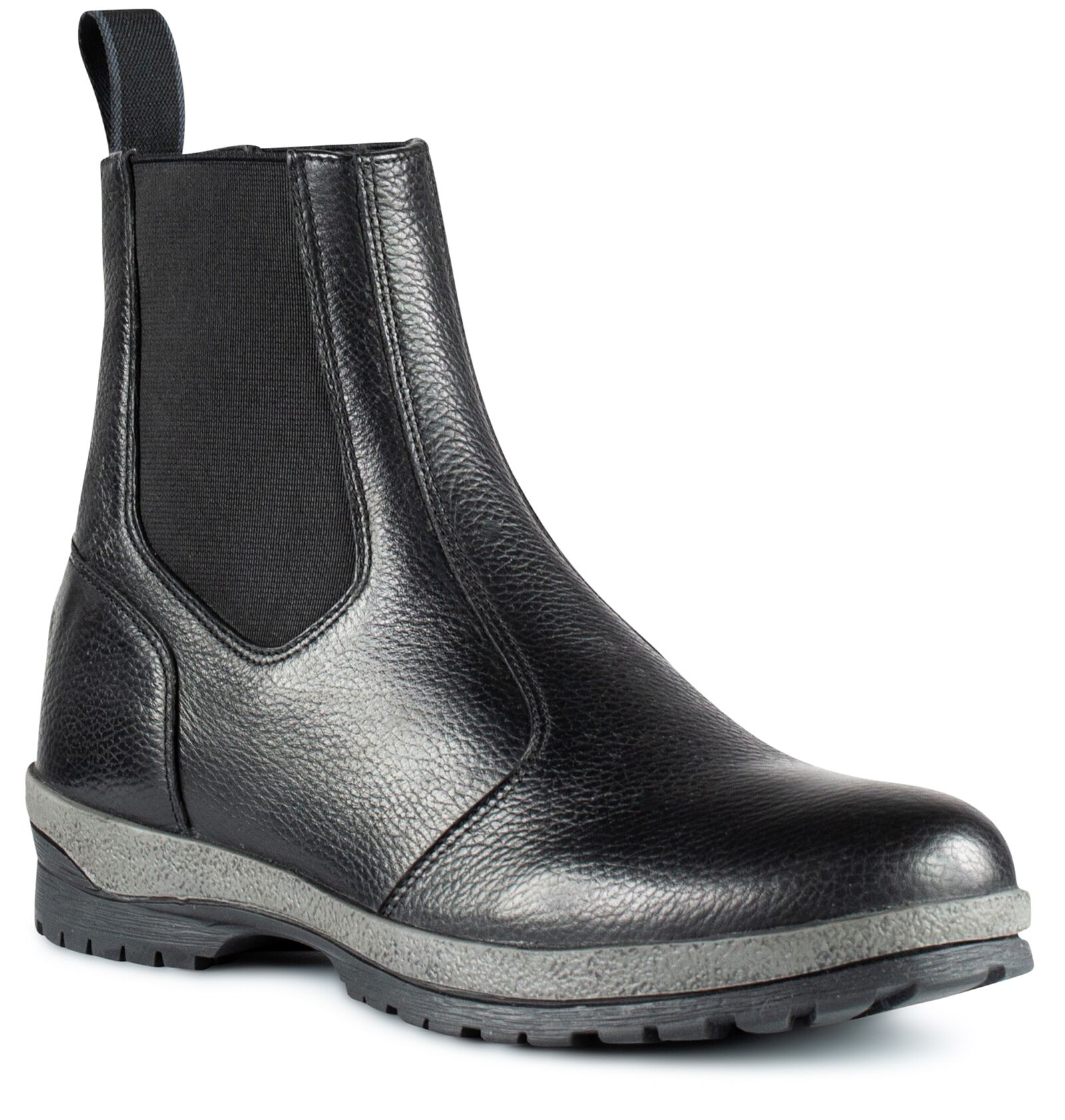 Black leather jodhpur boots deals