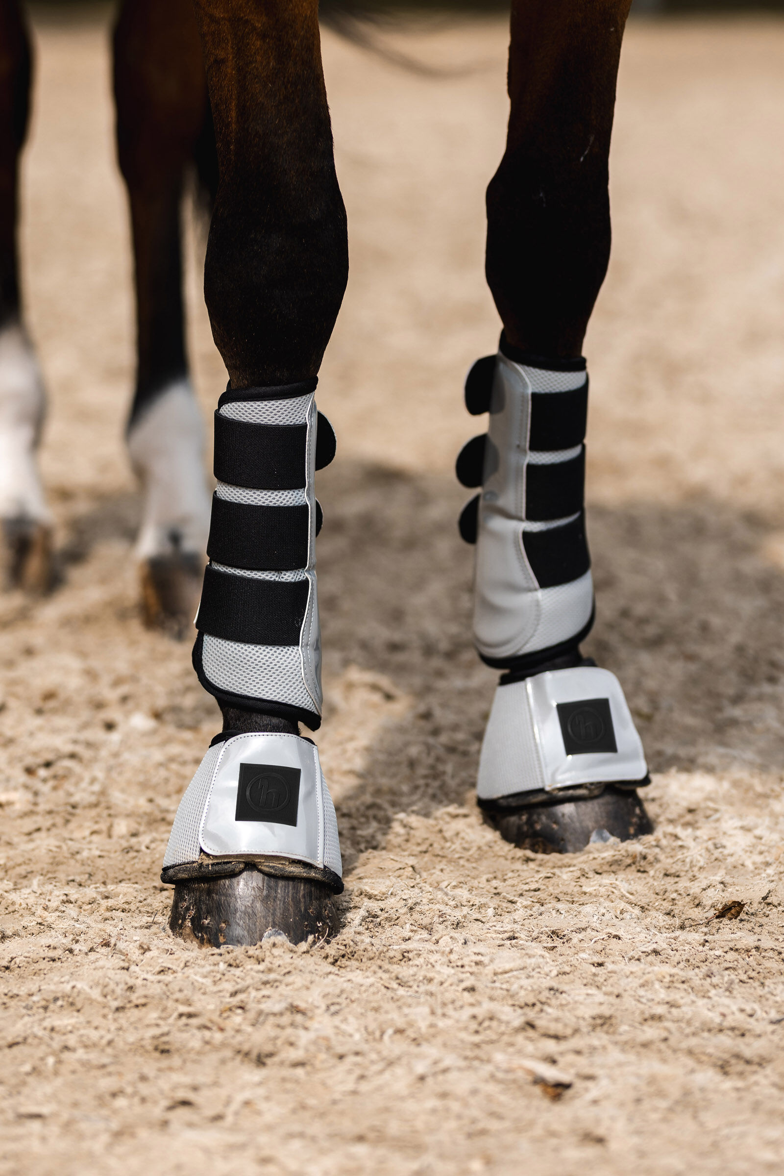 Horze Smoky Twilight Bell Boots