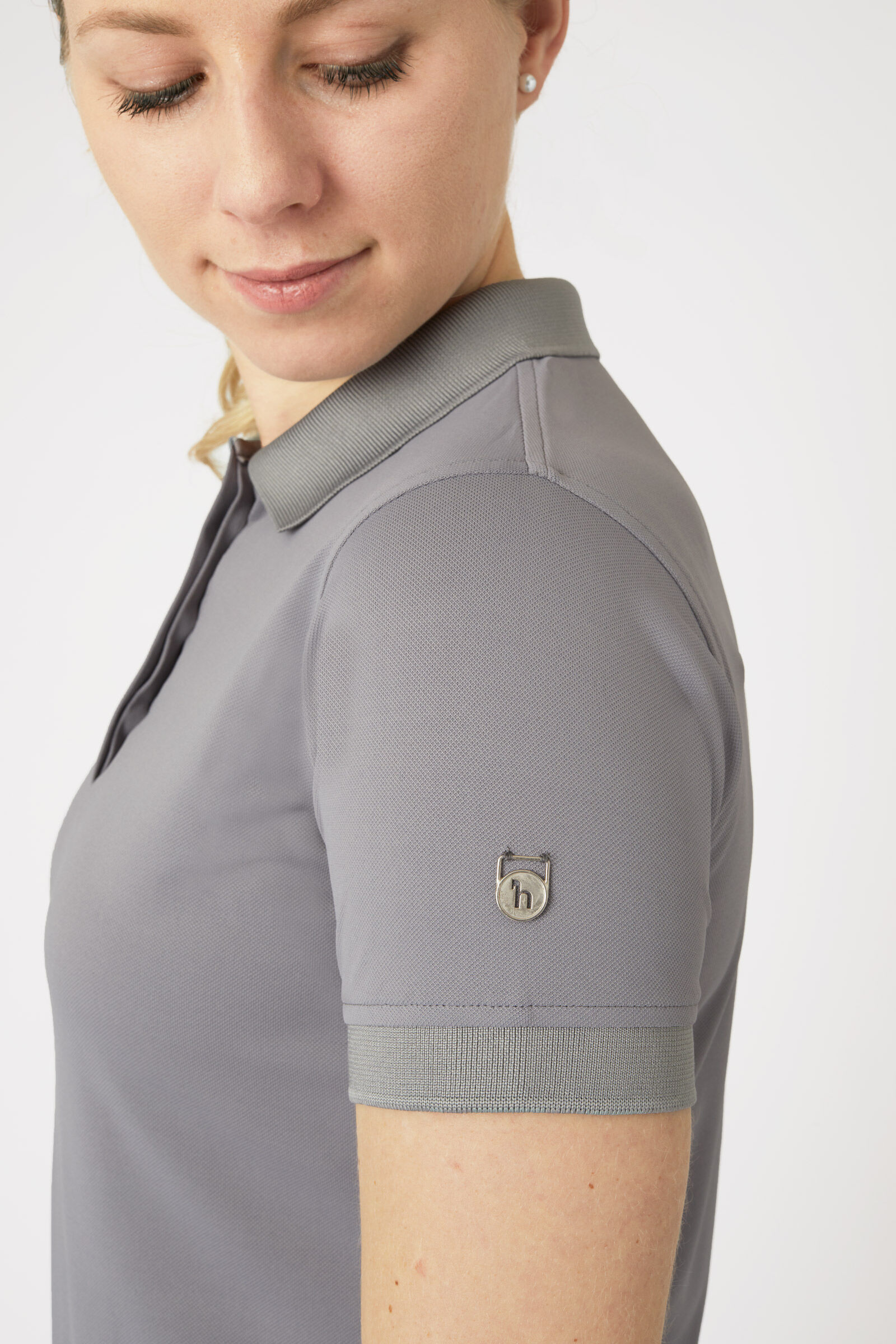 Burberry polo shirt cheap womens grey