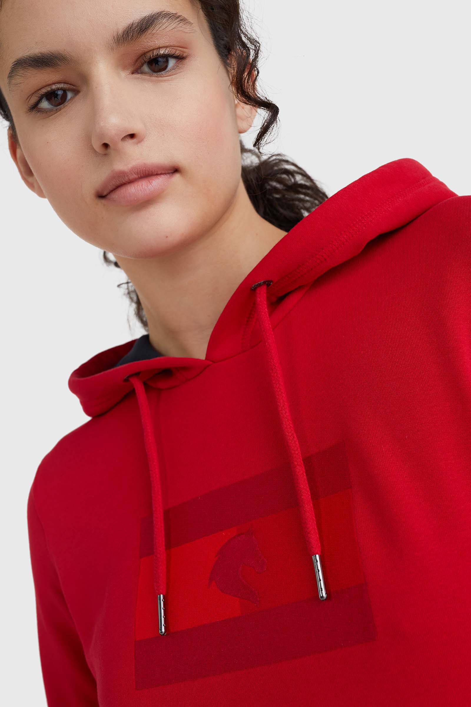 Tommy hilfiger overhead store sleeve tape hoodie