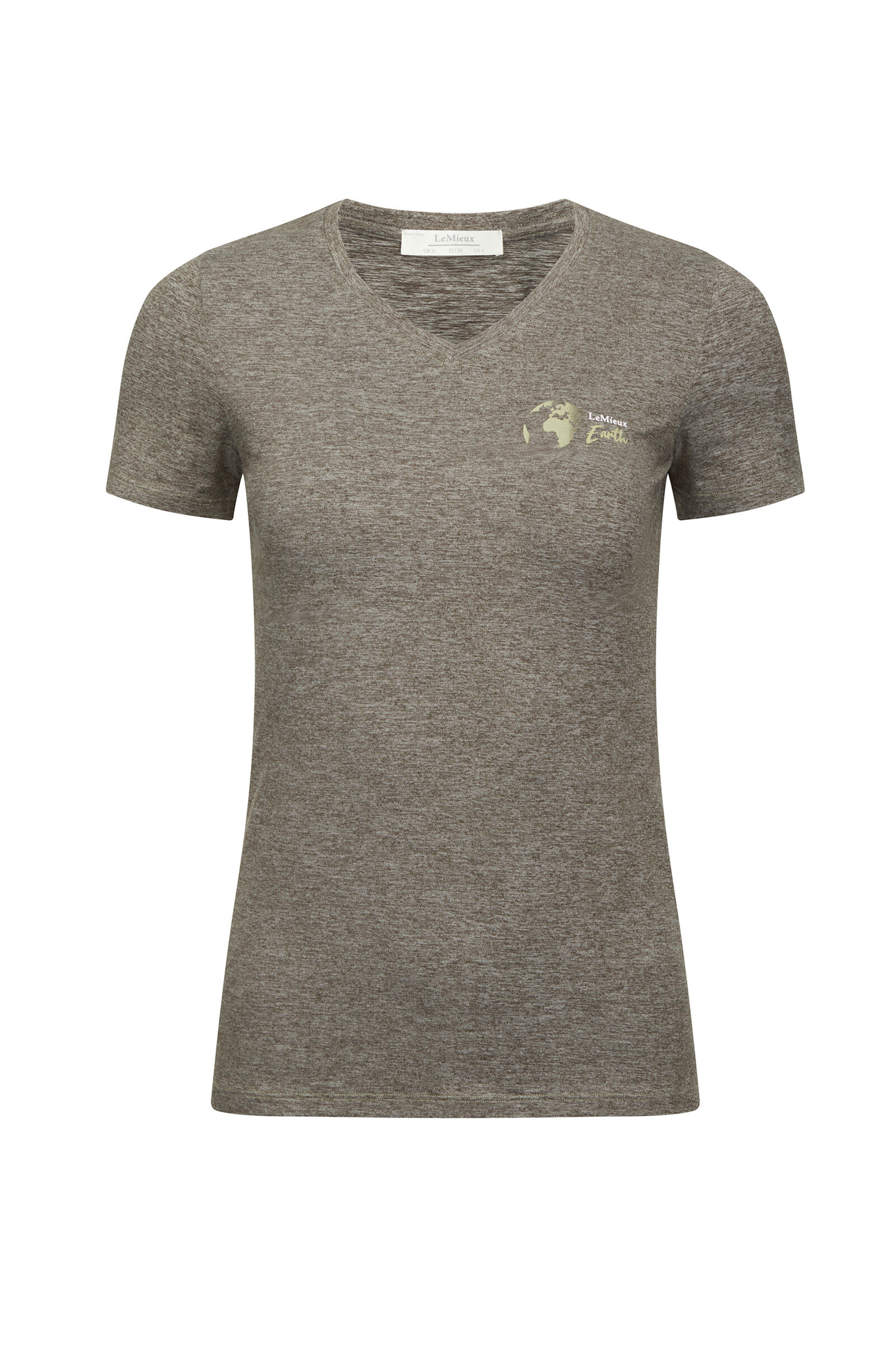 T shirt femme kaki 2025