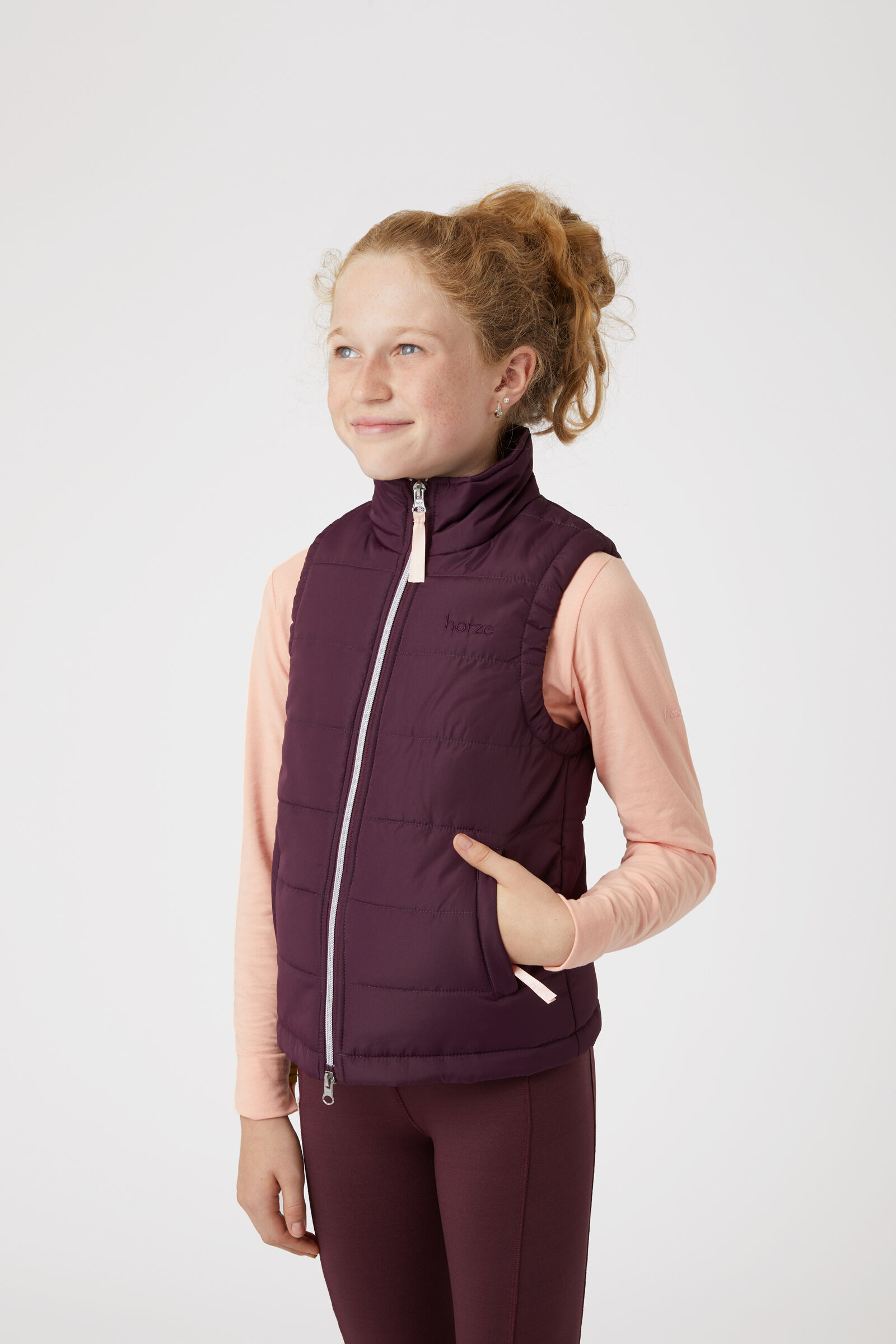 Girls riding gilet cheap