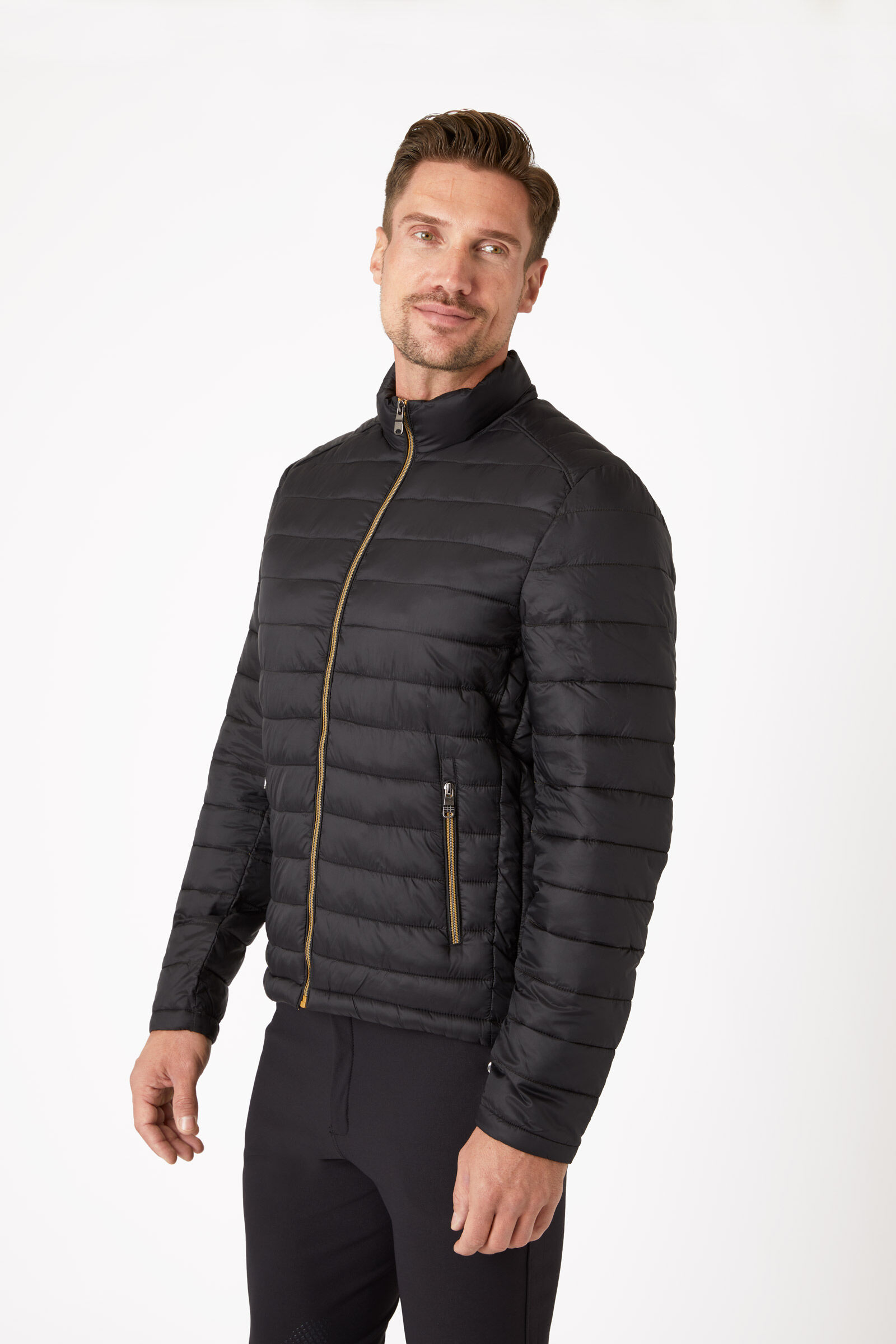 Mens light sales jacket with collar