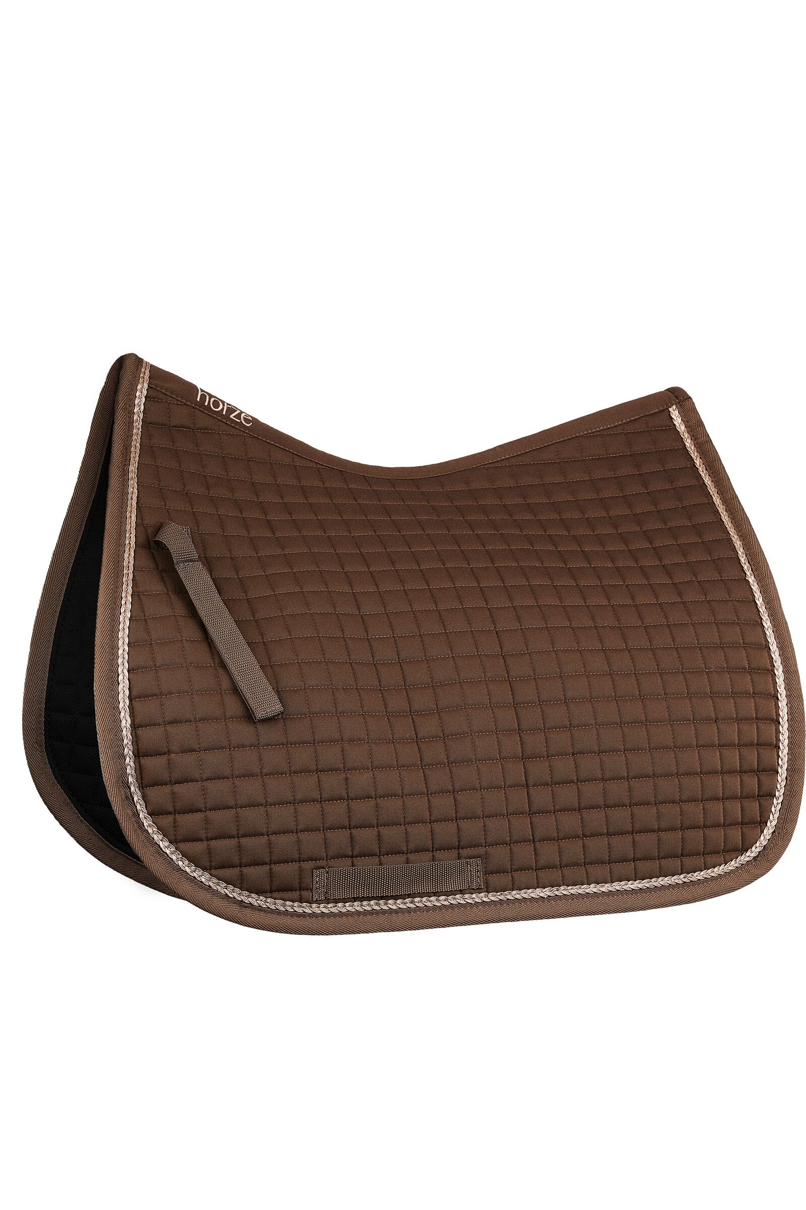 Buy Horze Glarus All Purpose Saddle Pad with Metallic Braiding