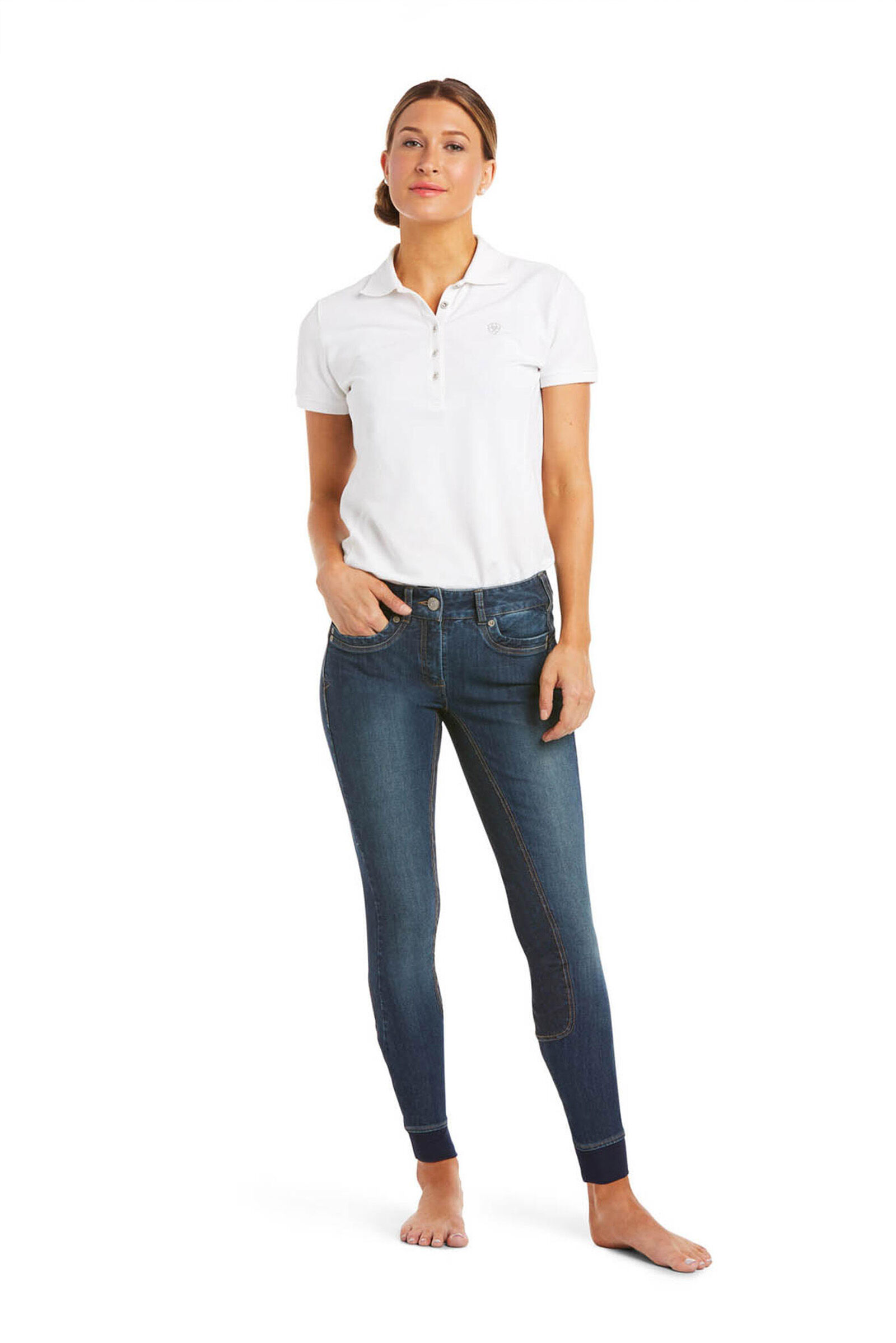 Buy Ariat Halo Denim FS Breeches for Women horze.eu