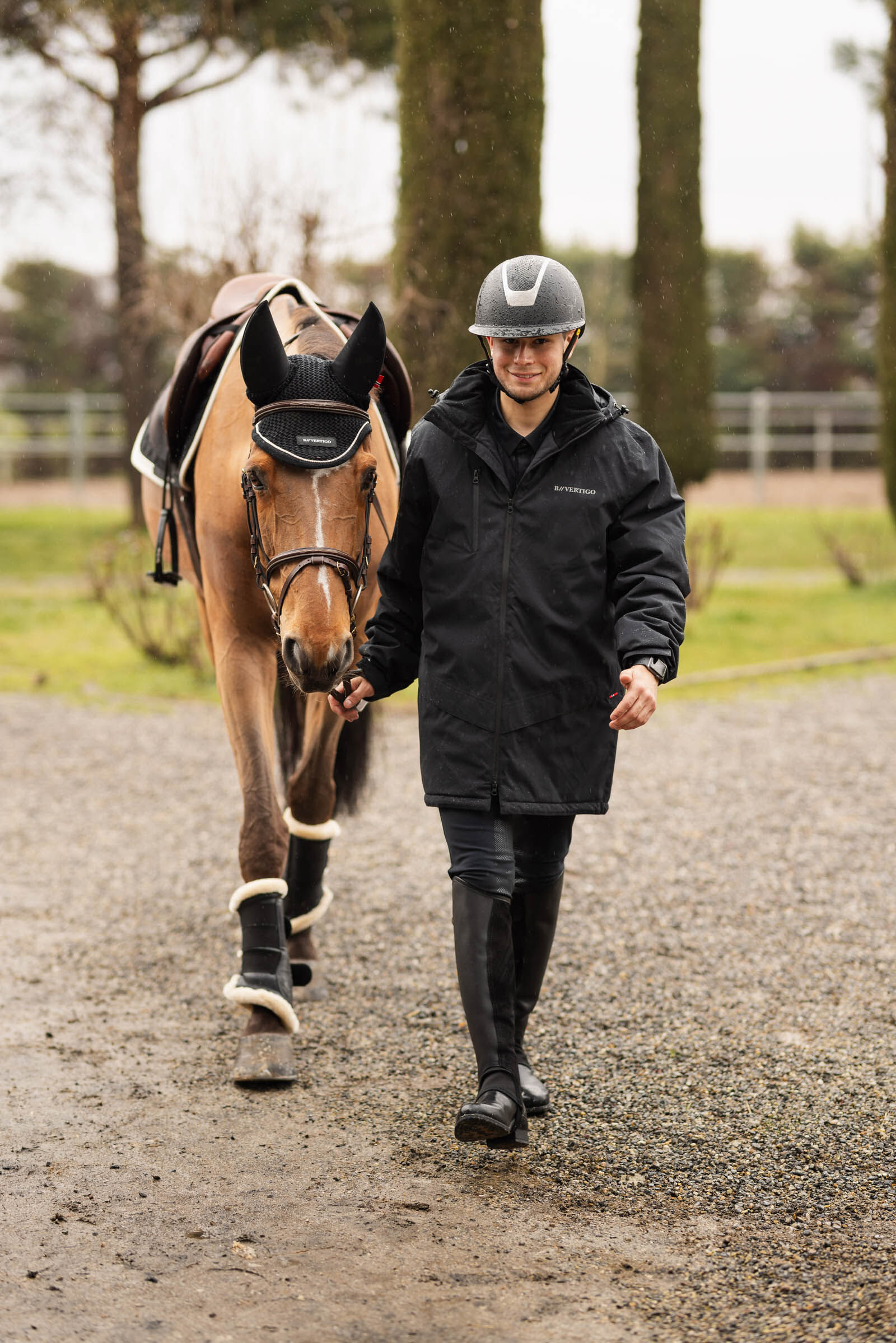 Buy B Vertigo Milo Men s Waterproof Parka Riding Jacket horze.eu
