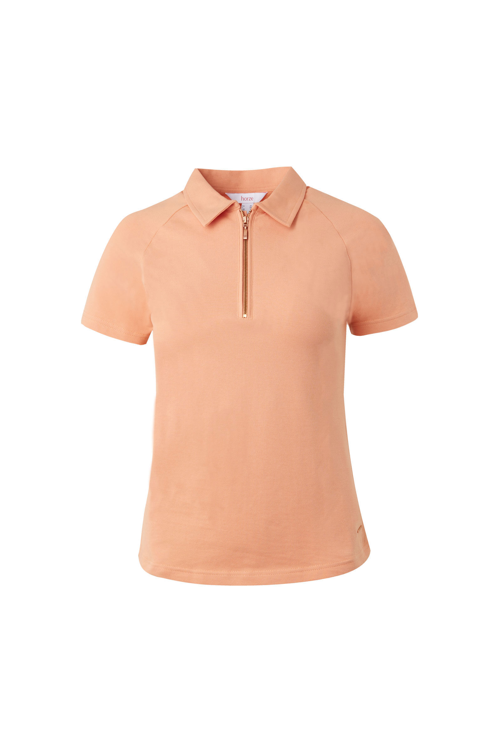 Peach store polo shirt