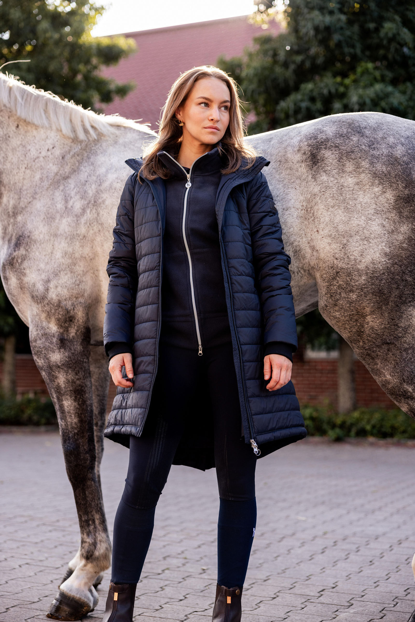 Women's winter horse riding jackets top