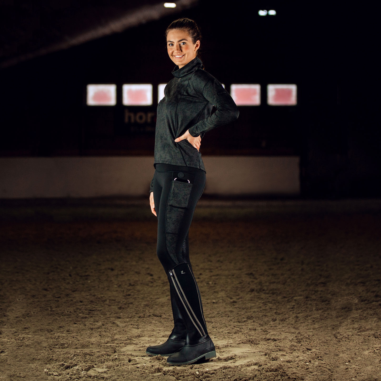 Horze nome new arrivals neoprene tall boots
