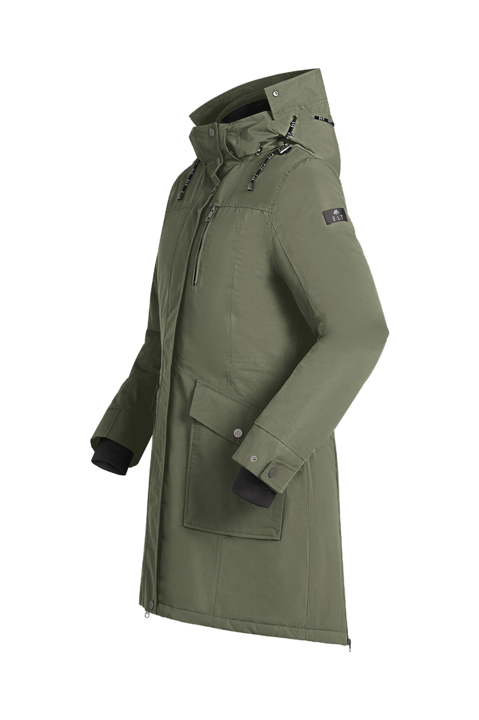 Olive green winter parka store