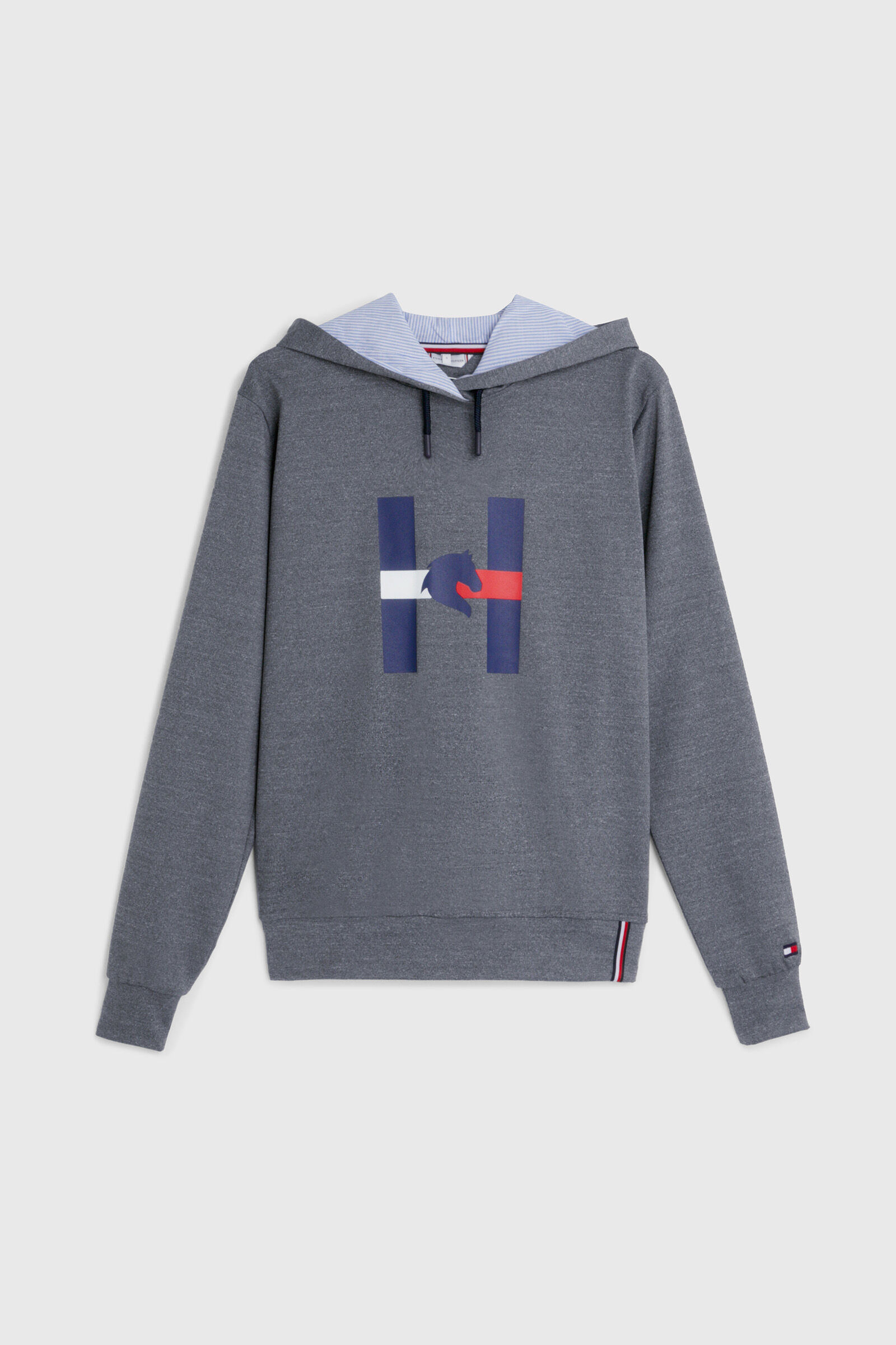 Womens grey 2025 tommy hilfiger sweatshirt