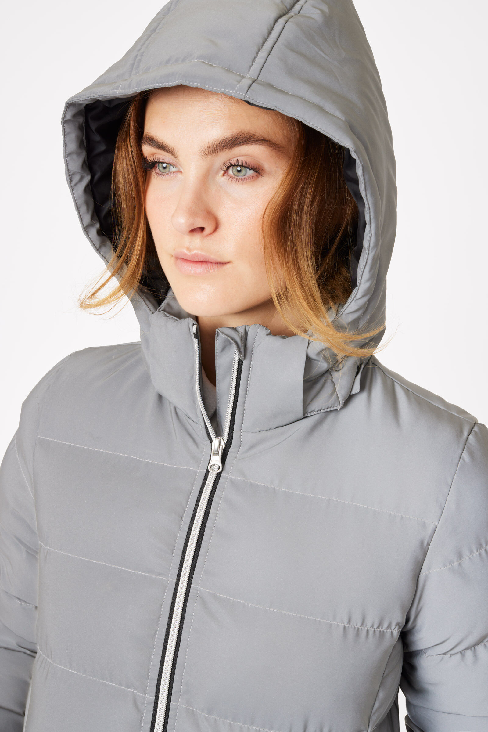 Reflective coat womens sales