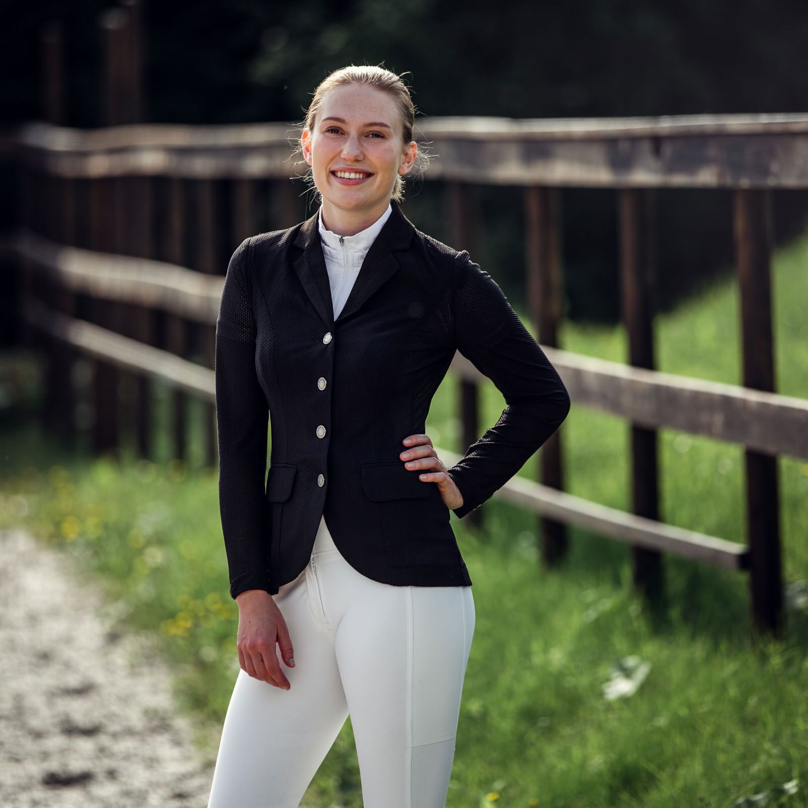 Buy B Vertigo Gabrielle Women s Mesh Show Riding Jacket horze.eu