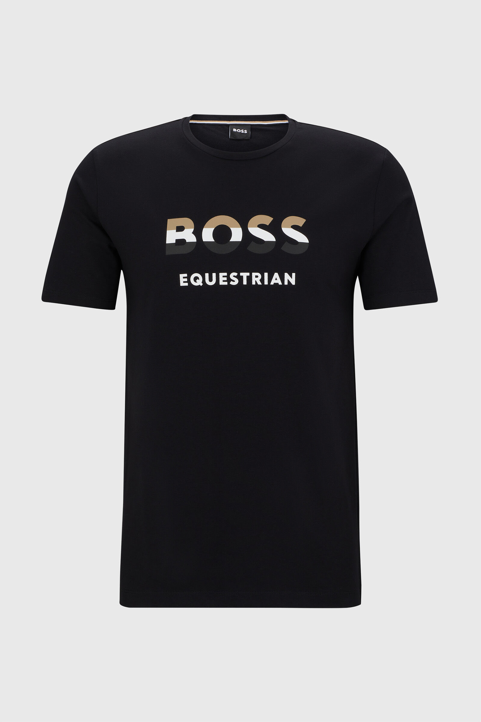 Hugo boss gold logo t shirt clearance