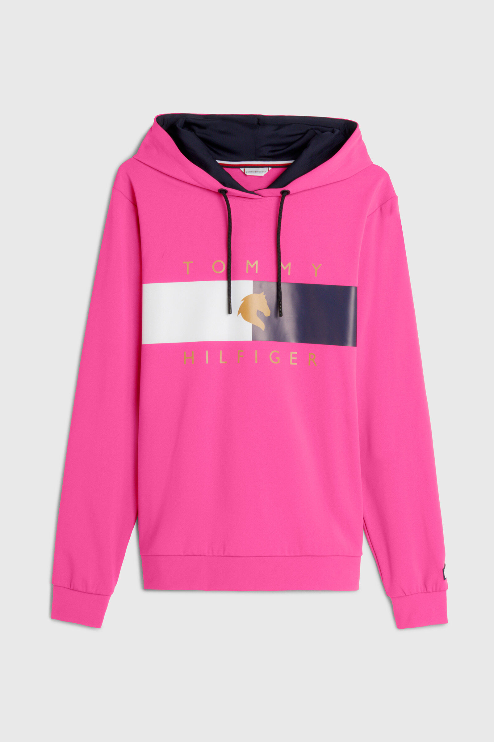 Pink tommy outlet jeans hoodie