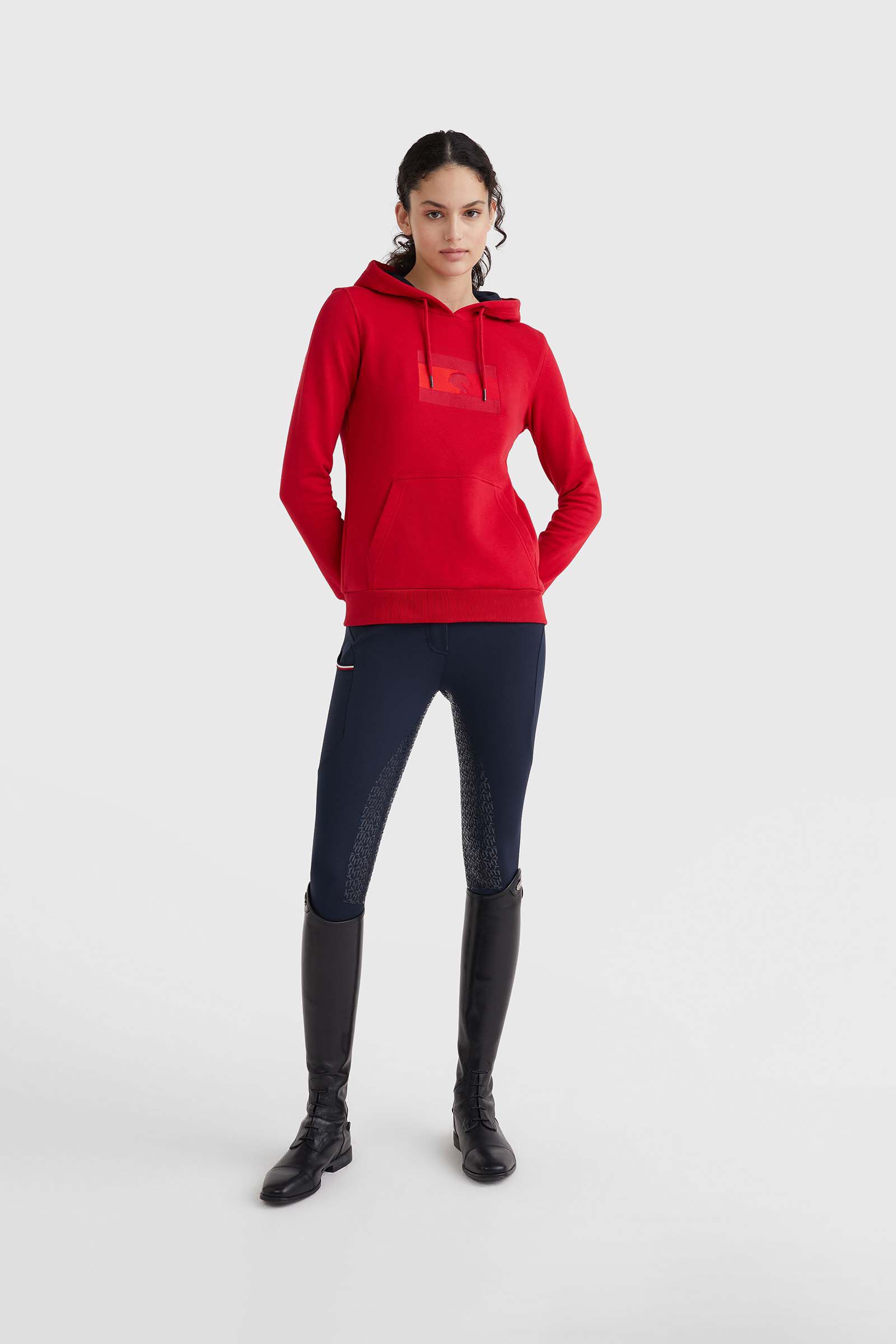 Tommy hilfiger 2025 rode hoodie