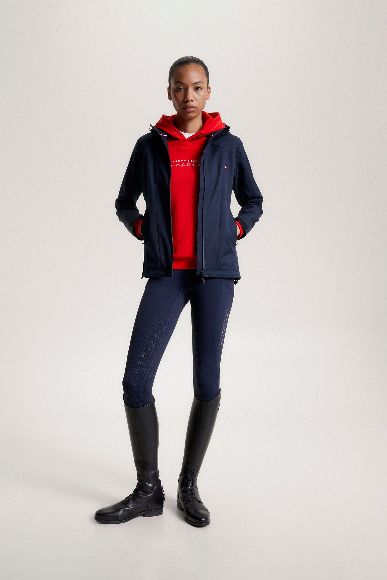 Buy Tommy Hilfiger Barcelona Fitted Rain Jacket horze.eu