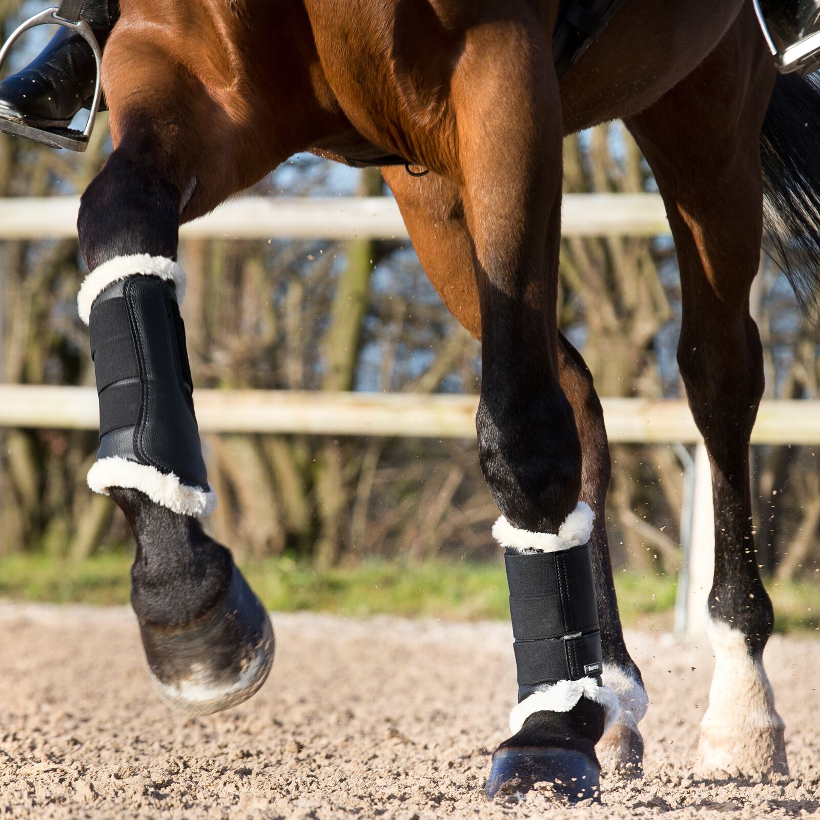 Horze brushing boots 2025