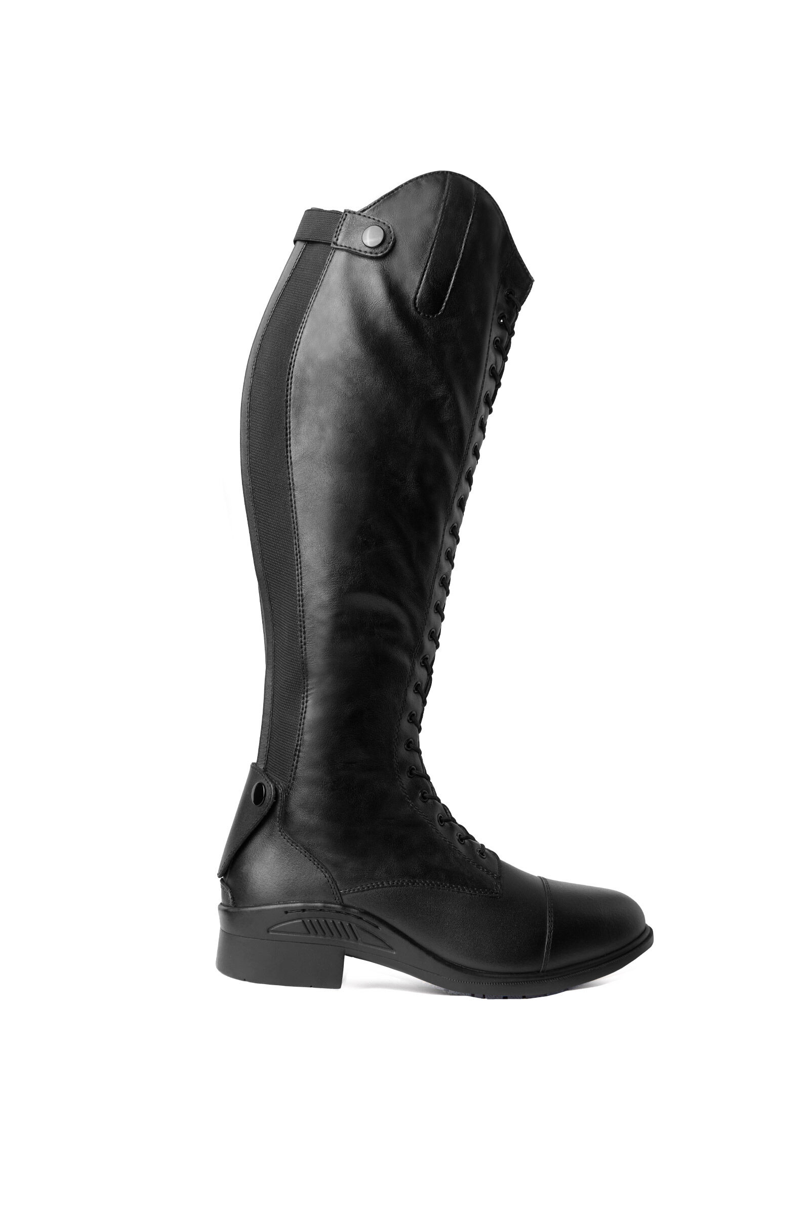 Short lace 2025 up riding boots