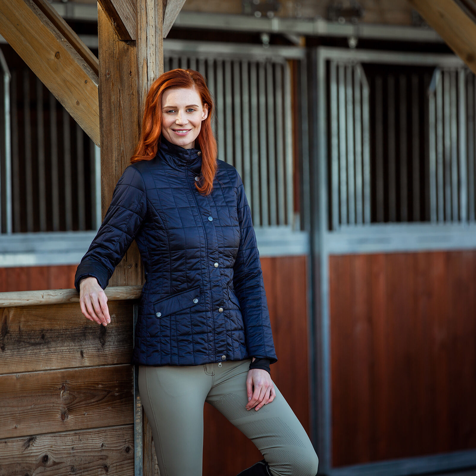 Buy B Vertigo Julianne Women s Quilted Riding Jacket horze.eu