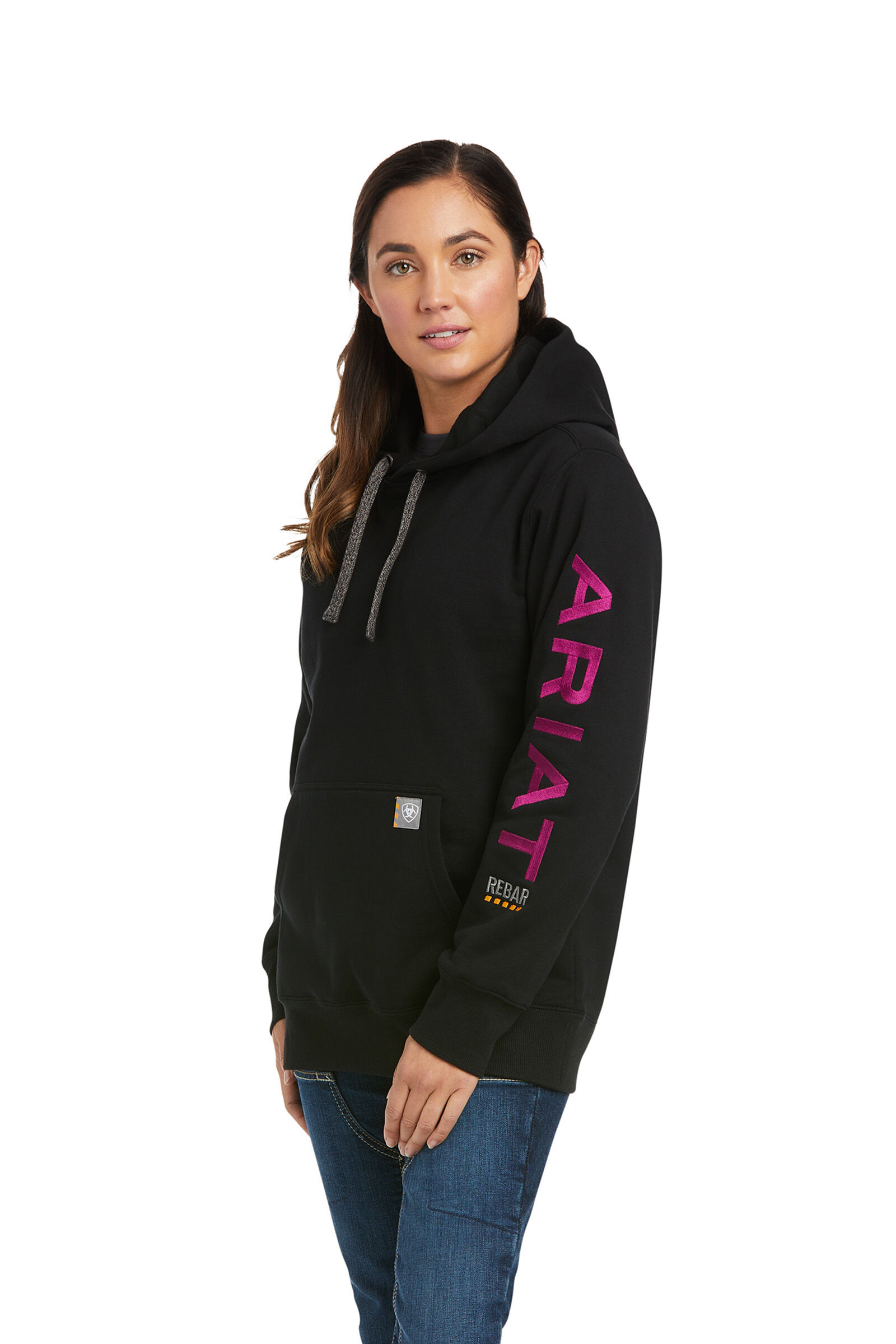 Black graphic hoodie sales women's