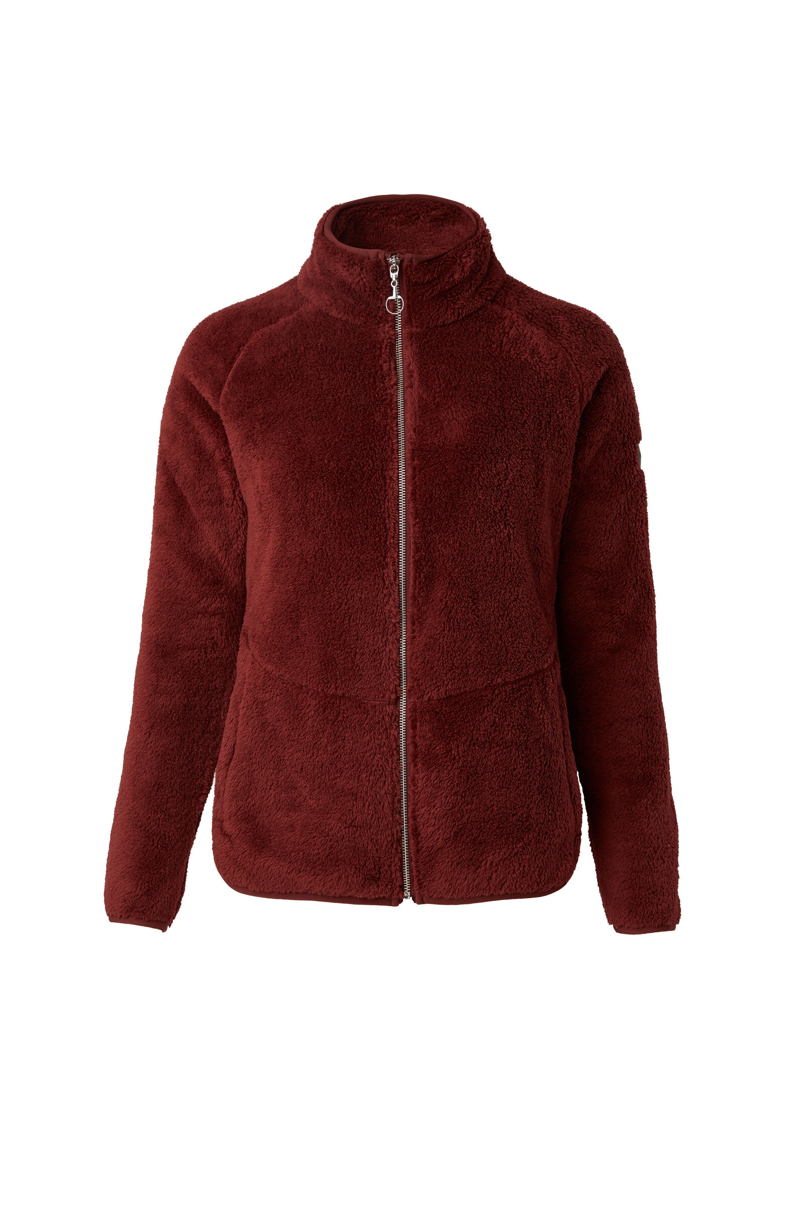Ladies fluffy sale fleece jacket