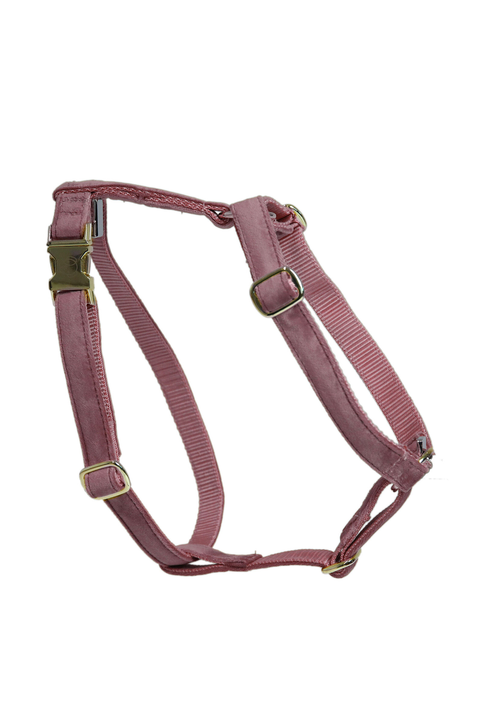 Velvet dog sale harness