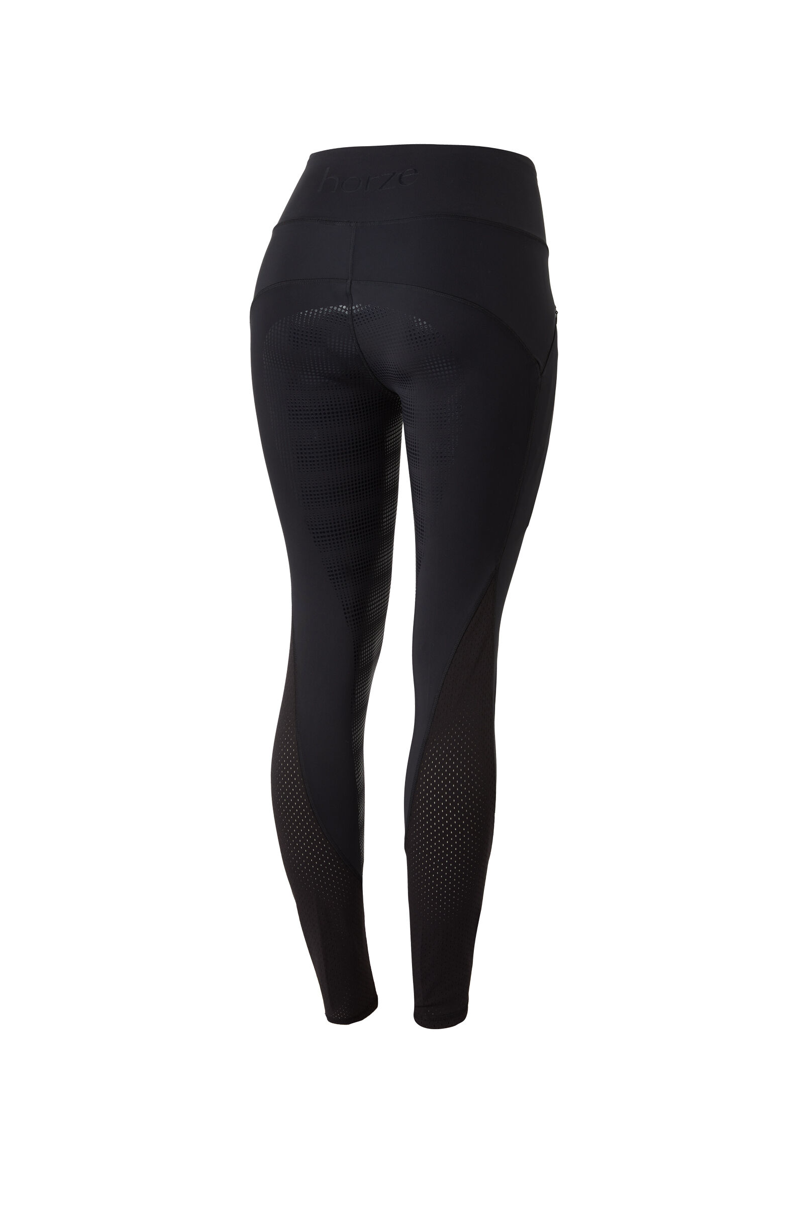 Buy Horze Women s High Waist Silicone Full Seat Riding Tights with