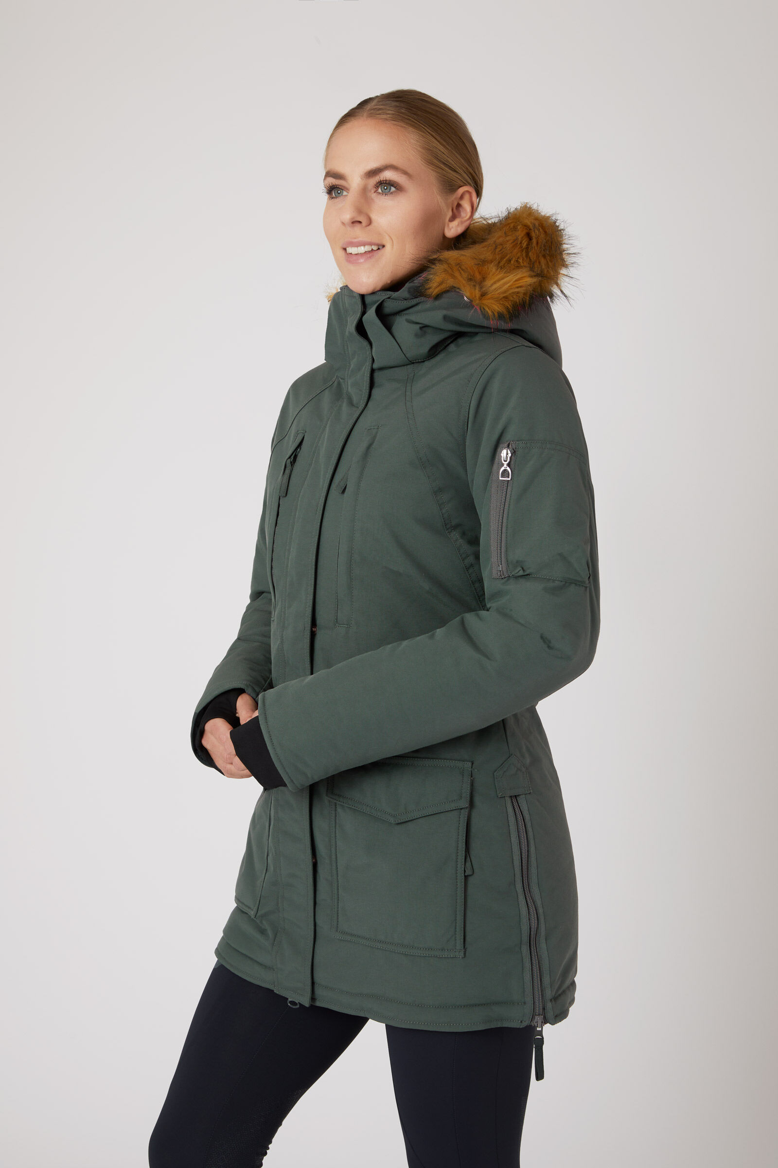 Buy Horze Brooke Women s Long Parka Riding Jacket horze.eu