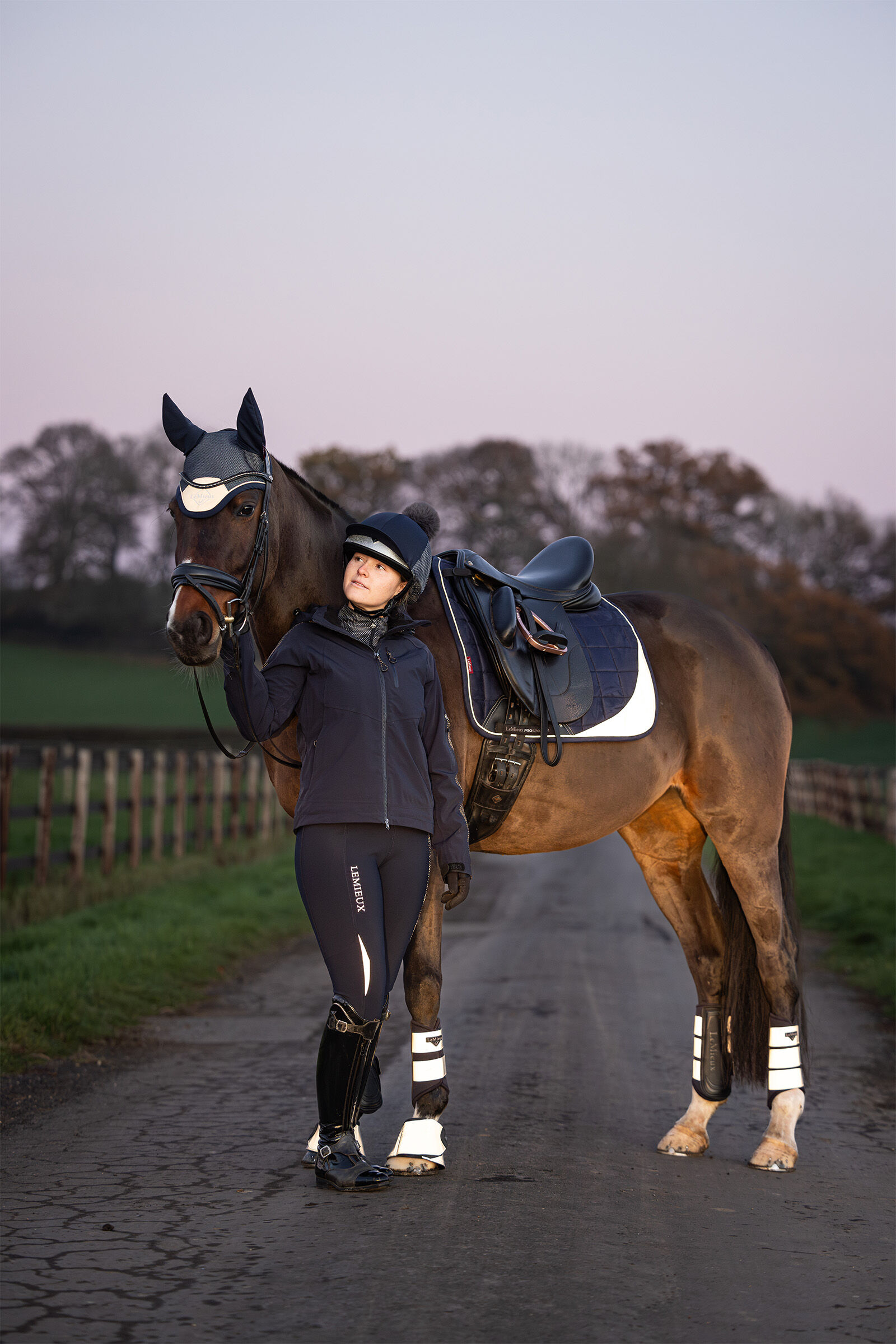 Hi viz cheap horse boots