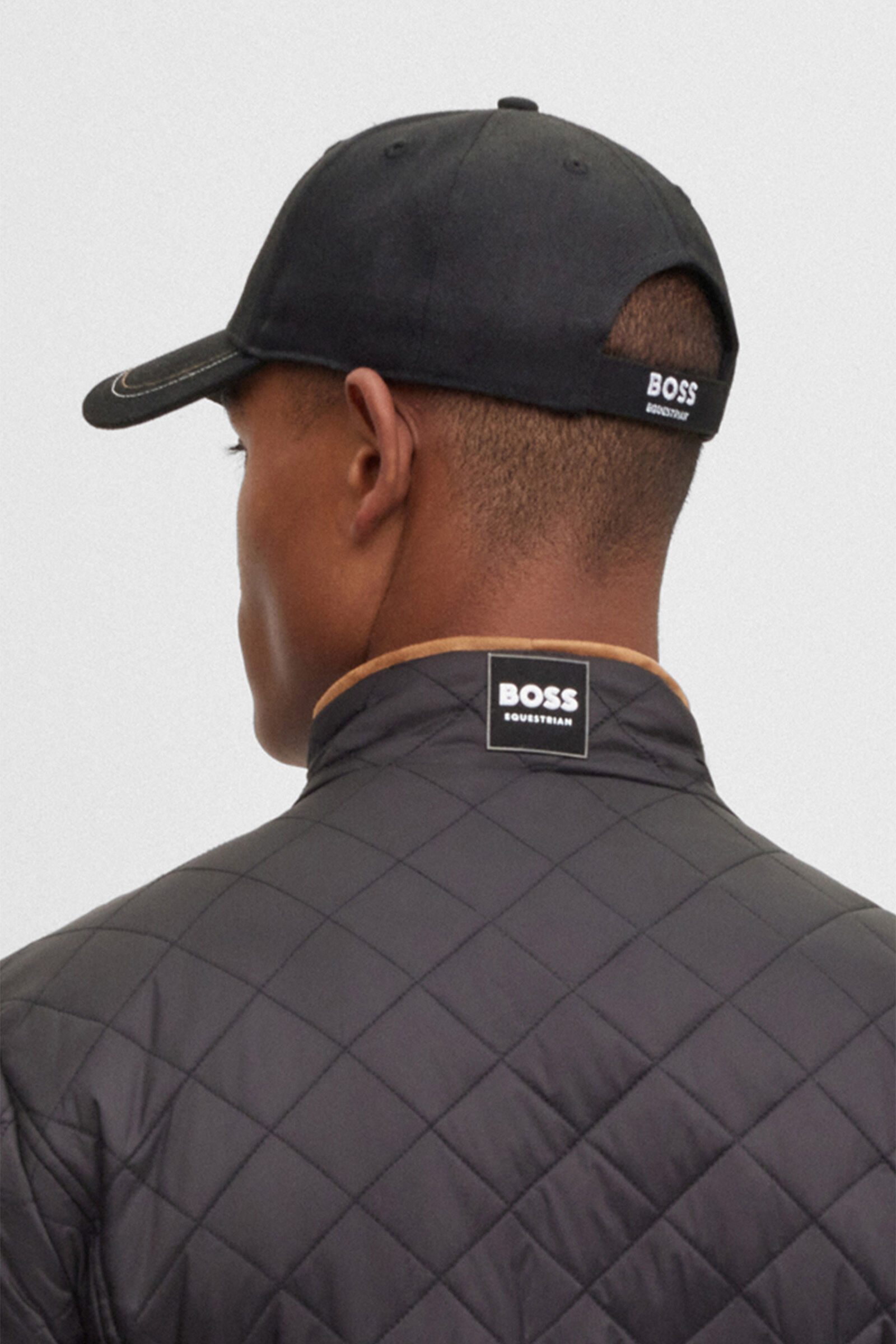 Black boss cap store