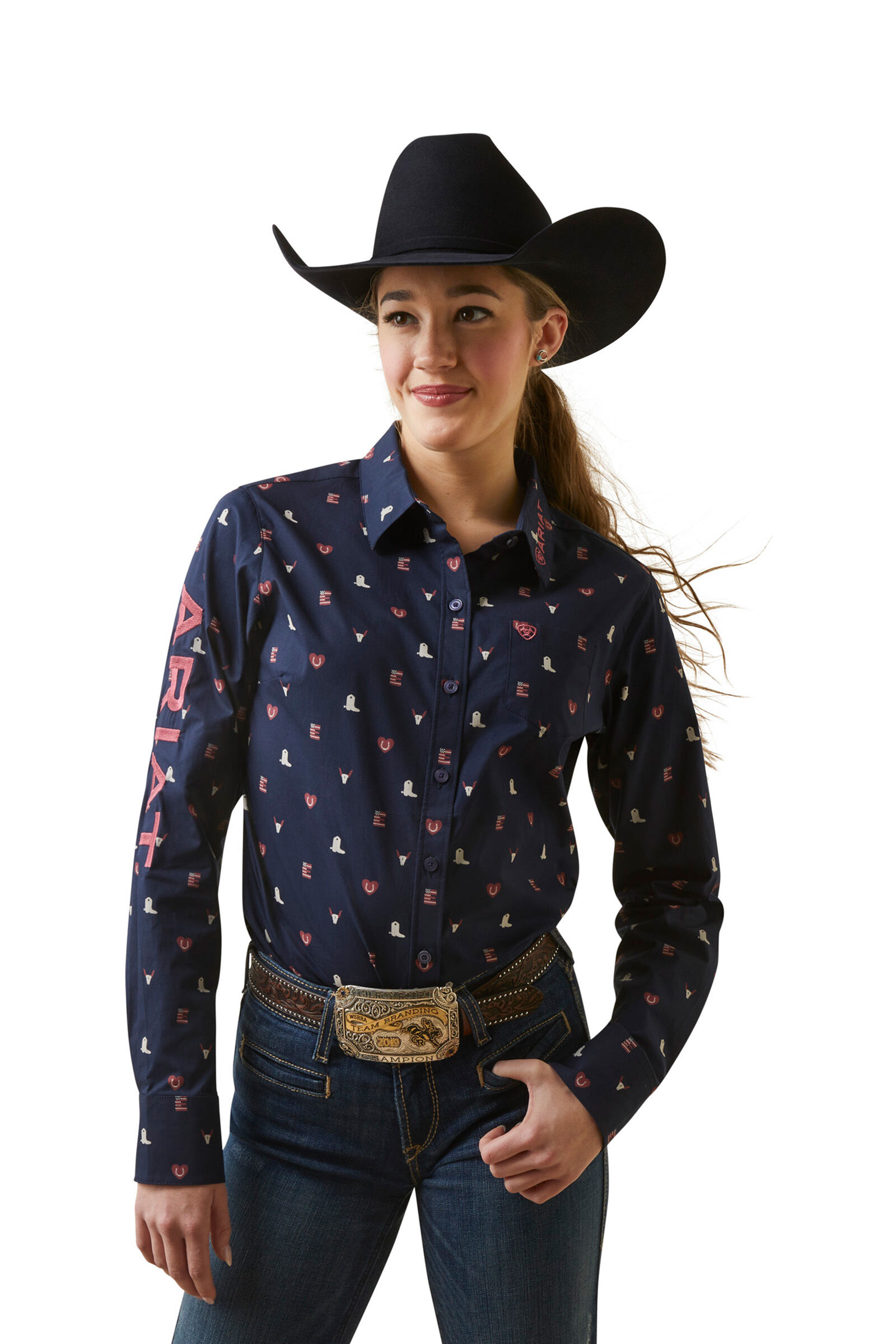 Ariat Women s Team Kirby Stretch Longsleeve Shirt