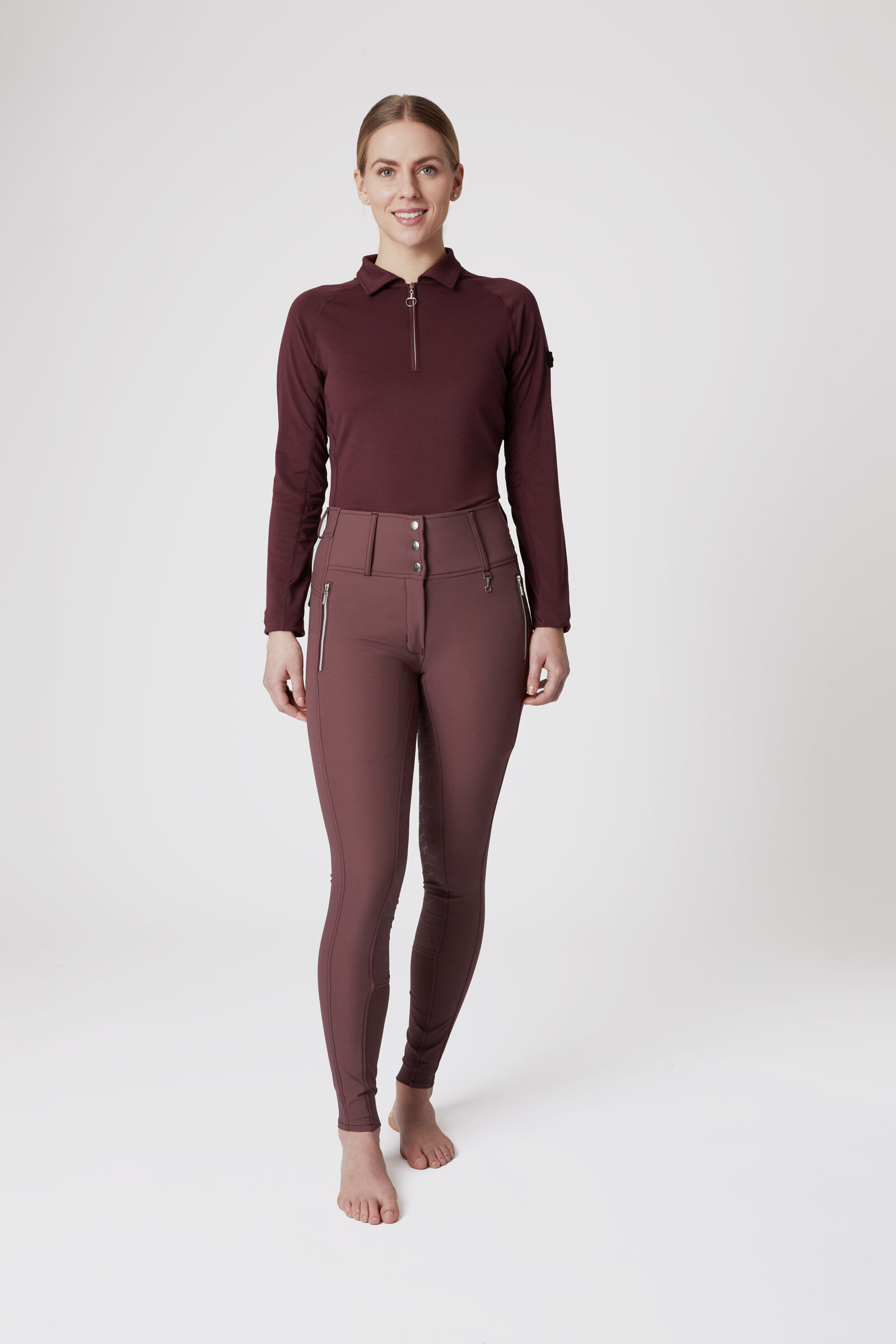 Buy Horze Tiana Women s Polo Shirt with Long Sleeves horze.eu