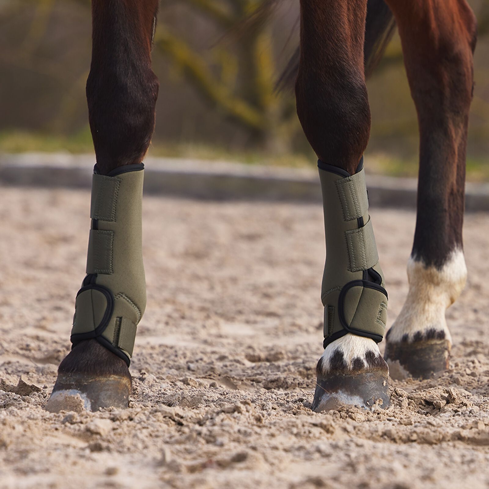 Horze brushing deals boots