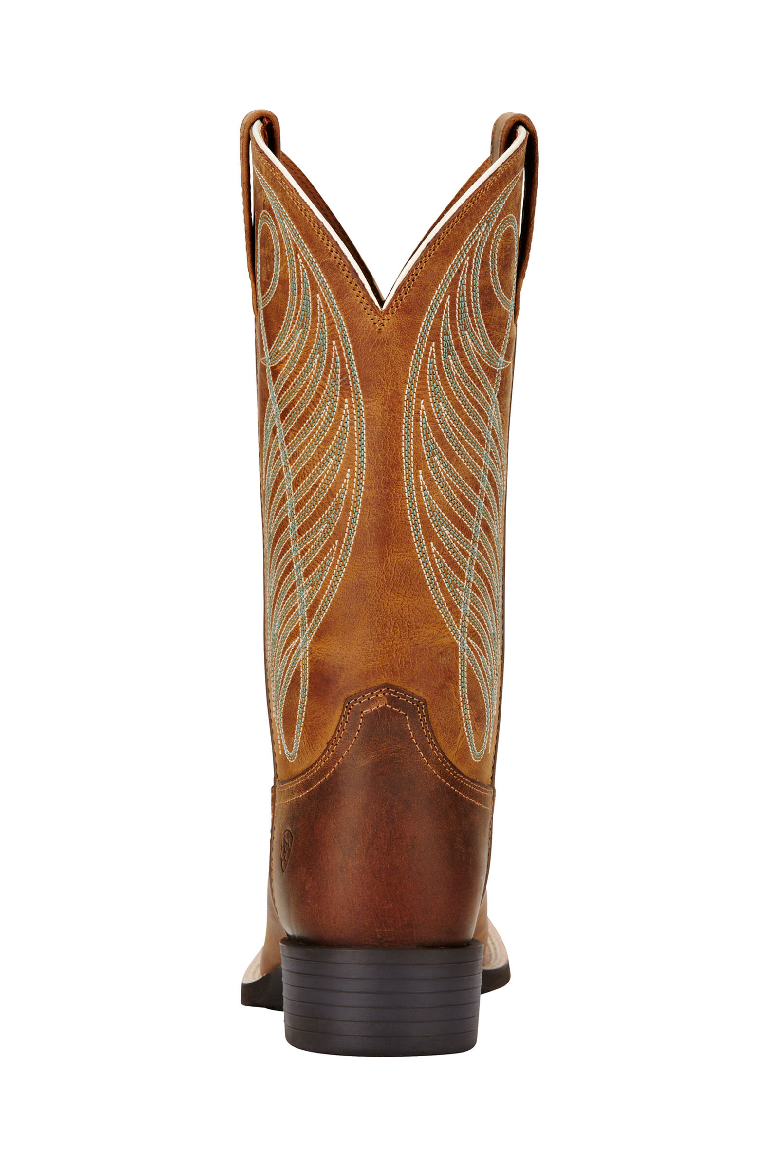 Round up wide square toe western boot 2025