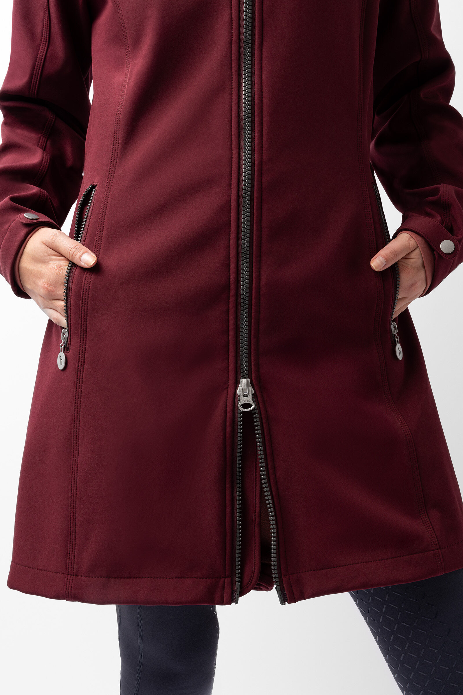 Burgundy riding jacket best sale