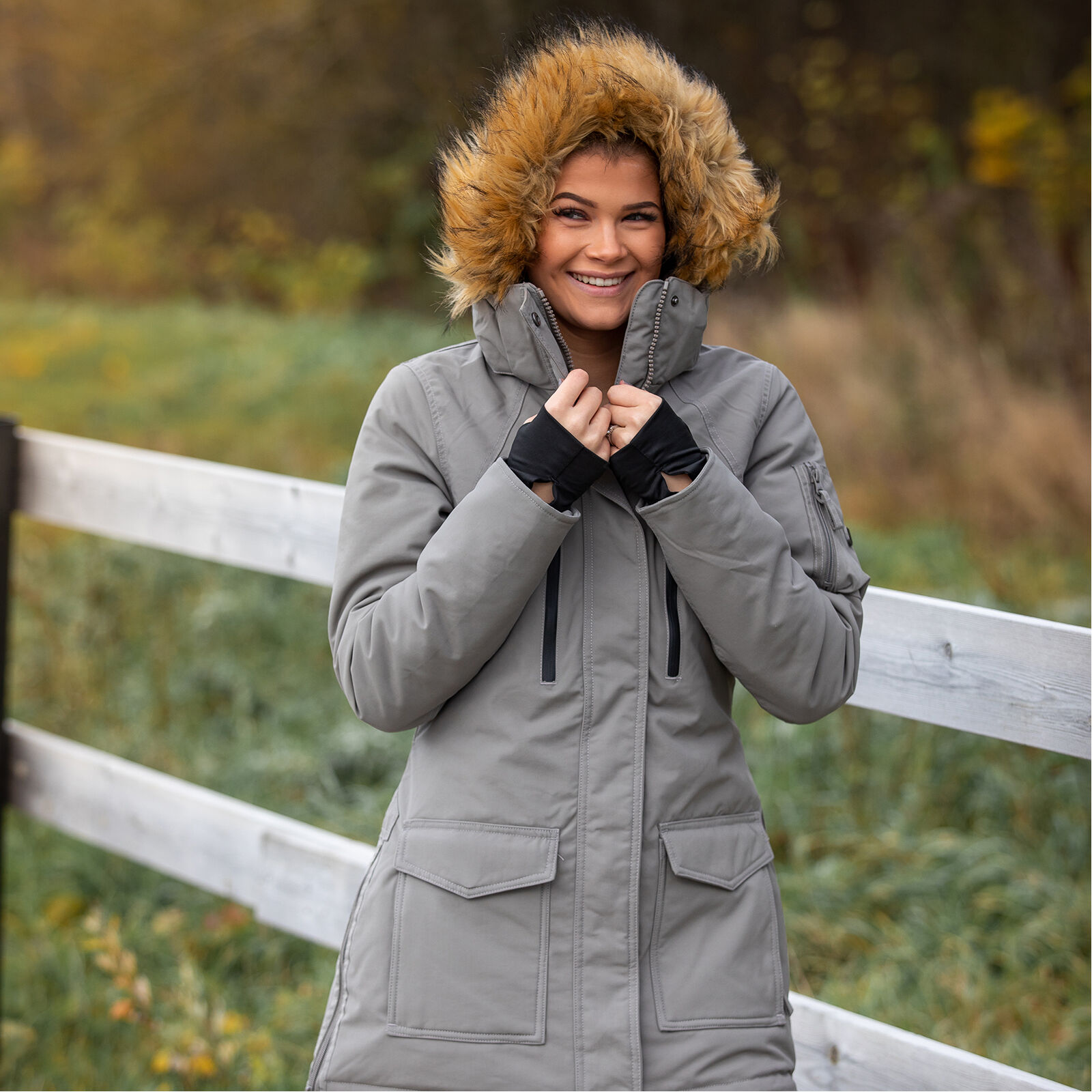 Horze brooke parka top