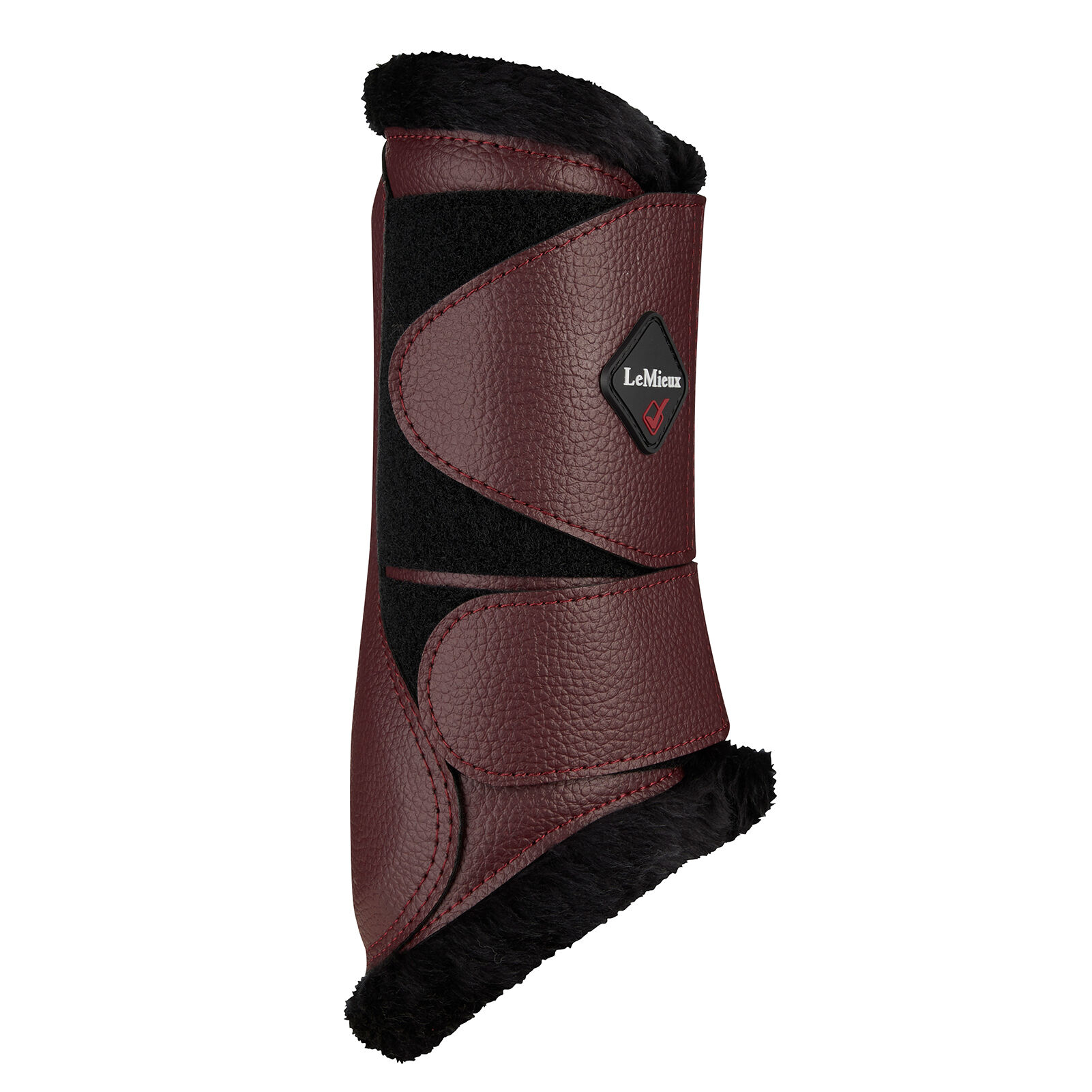 Fur lined brushing boots on sale
