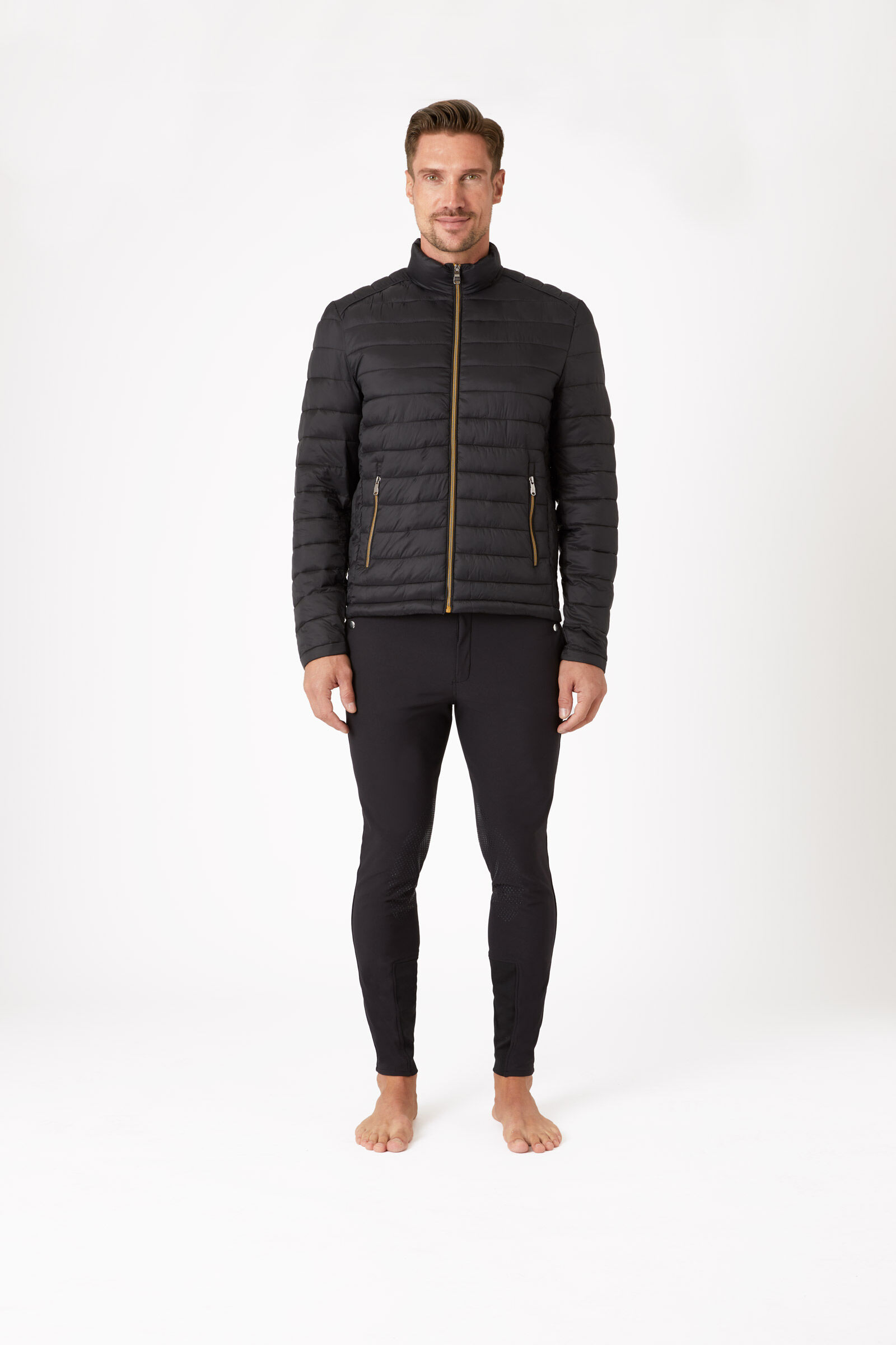 Mens quilted riding jacket store