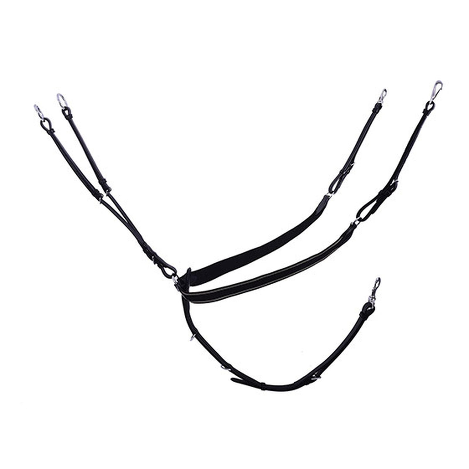 Equinavia Leather Side Reins With Rubber Donuts