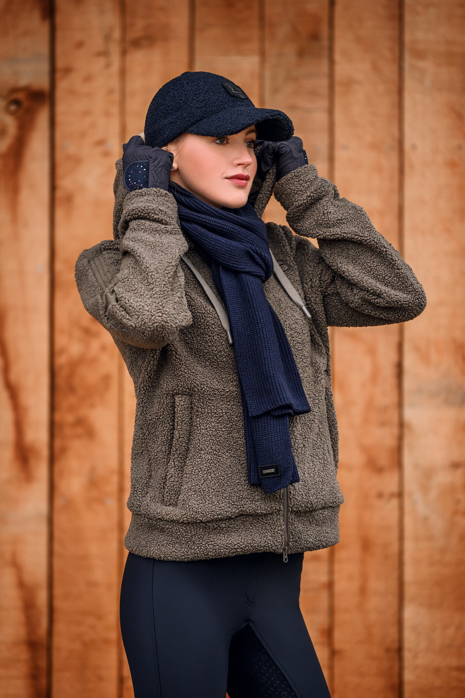 Buy Cavallo Cavalmelana Teddy Fleece Jacket horze.eu