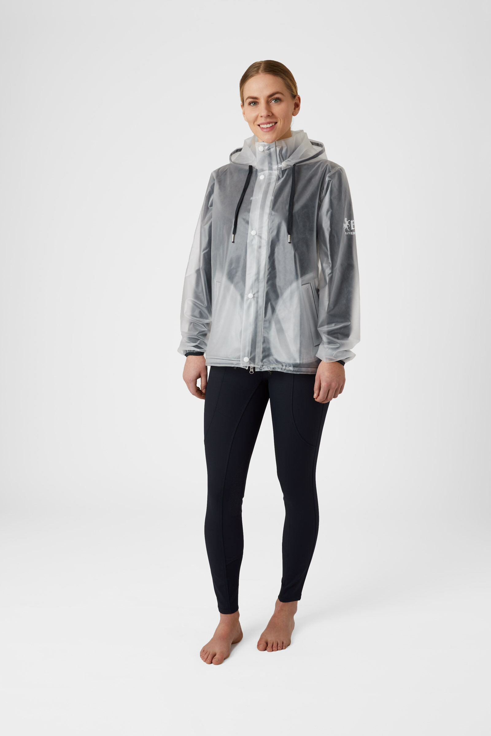 Buy B Vertigo Remi Women s Transparent Rain Riding Jacket horze.eu