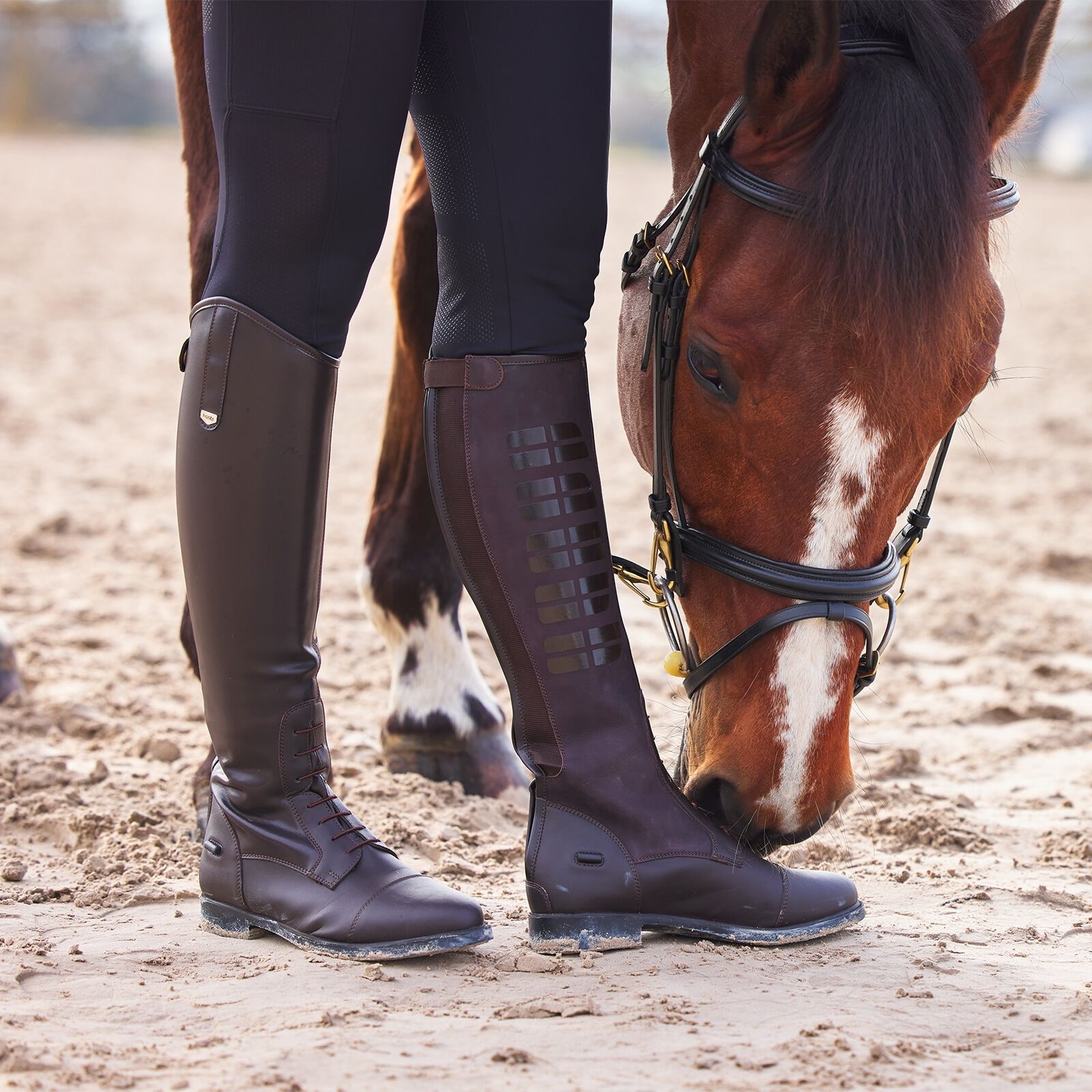Horze rover field tall boots on sale