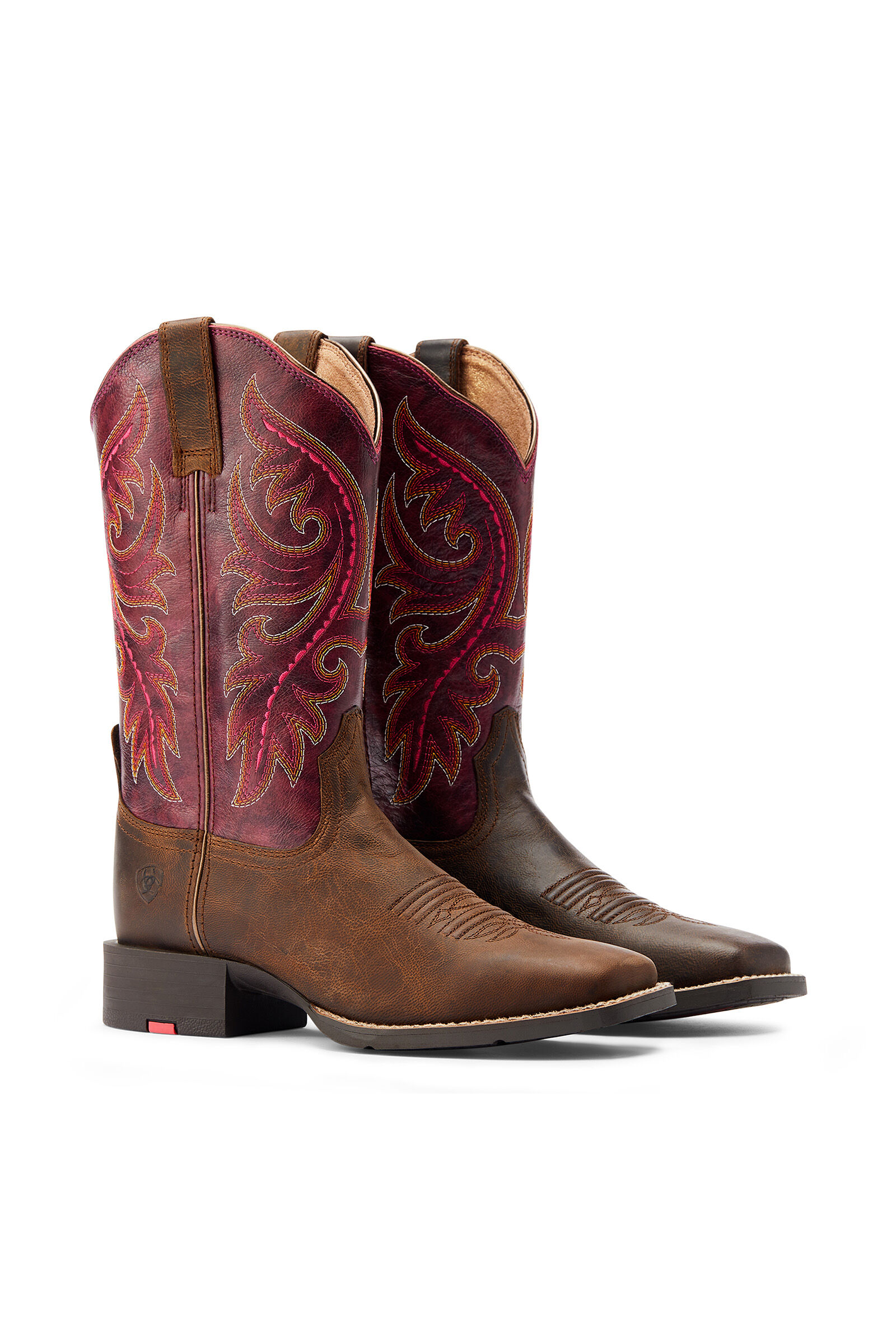 Ariat women's on sale red cowboy boots