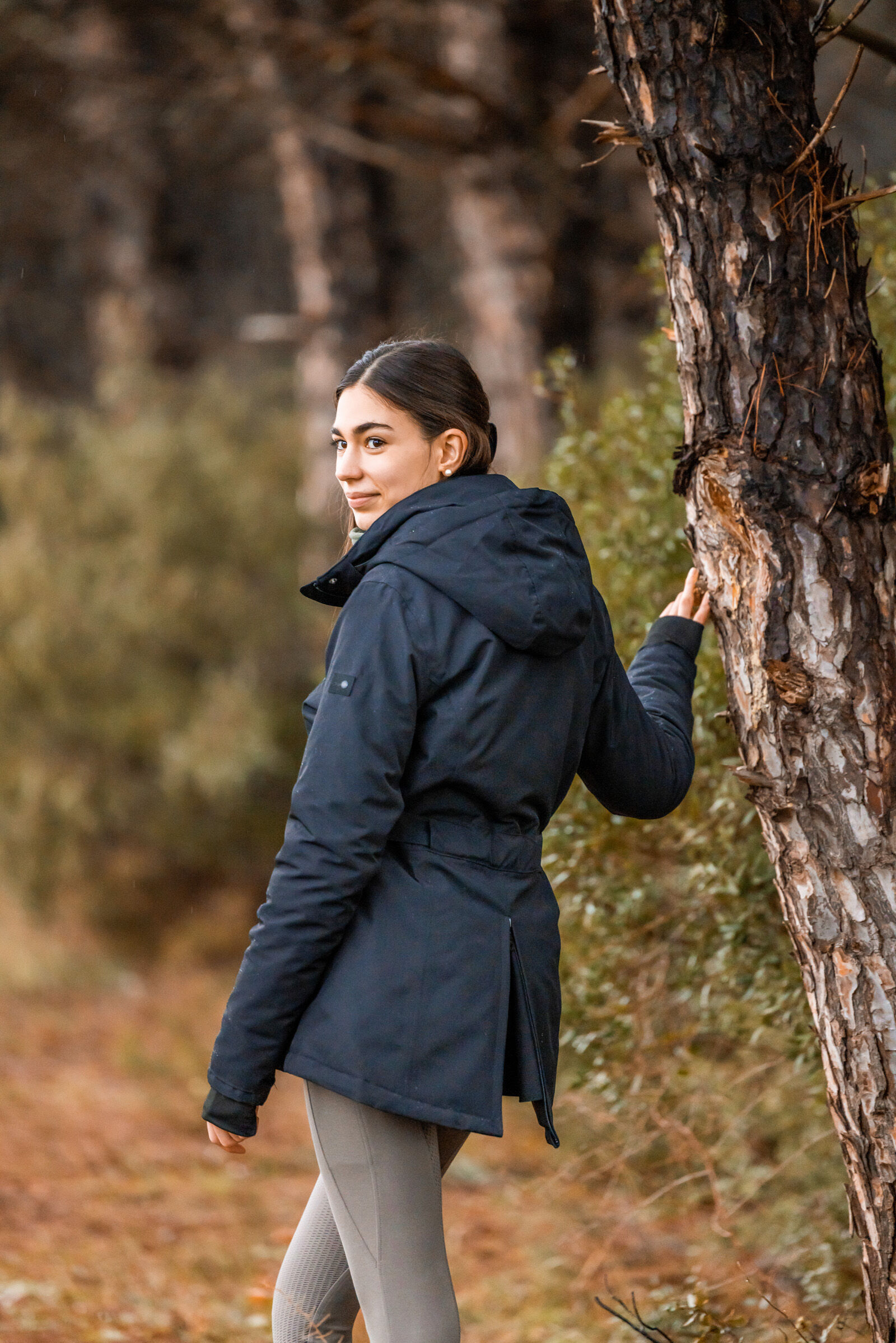 Women's winter riding jacket discount