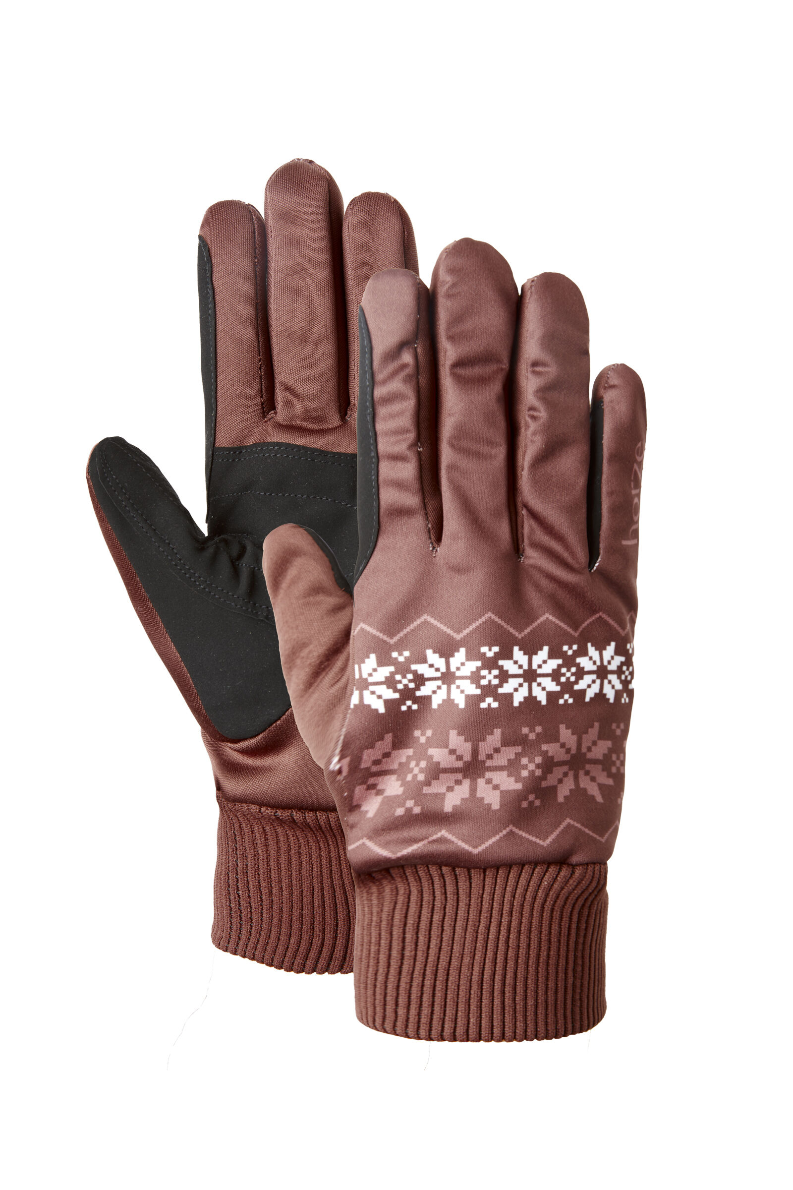 Brown sales winter gloves